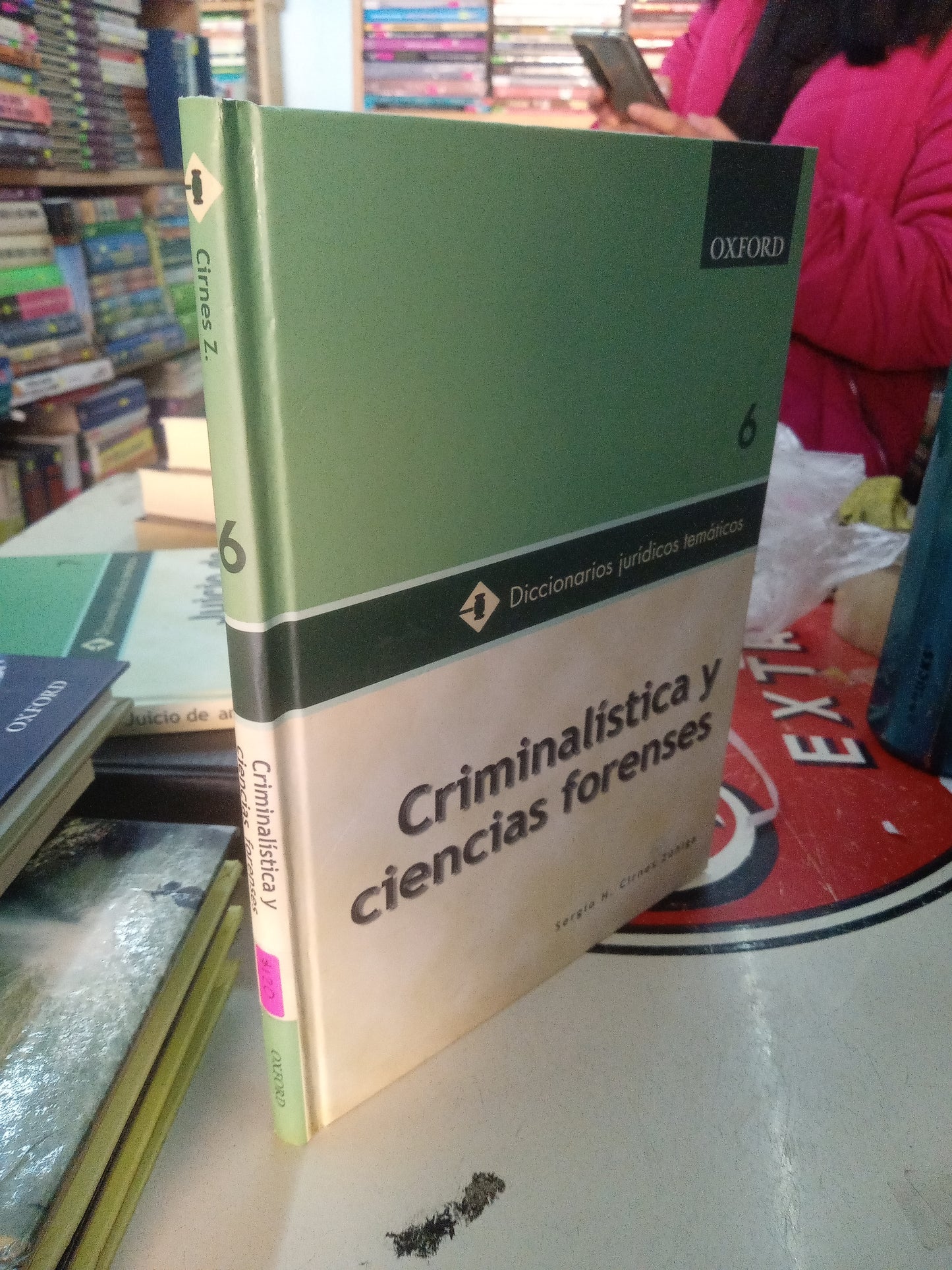 CRIMINALISTICA Y CIENCIAS FORENSES POT SERGIO H CIRNES ZUÑIGA USADO DERECHO LITERARIO 207