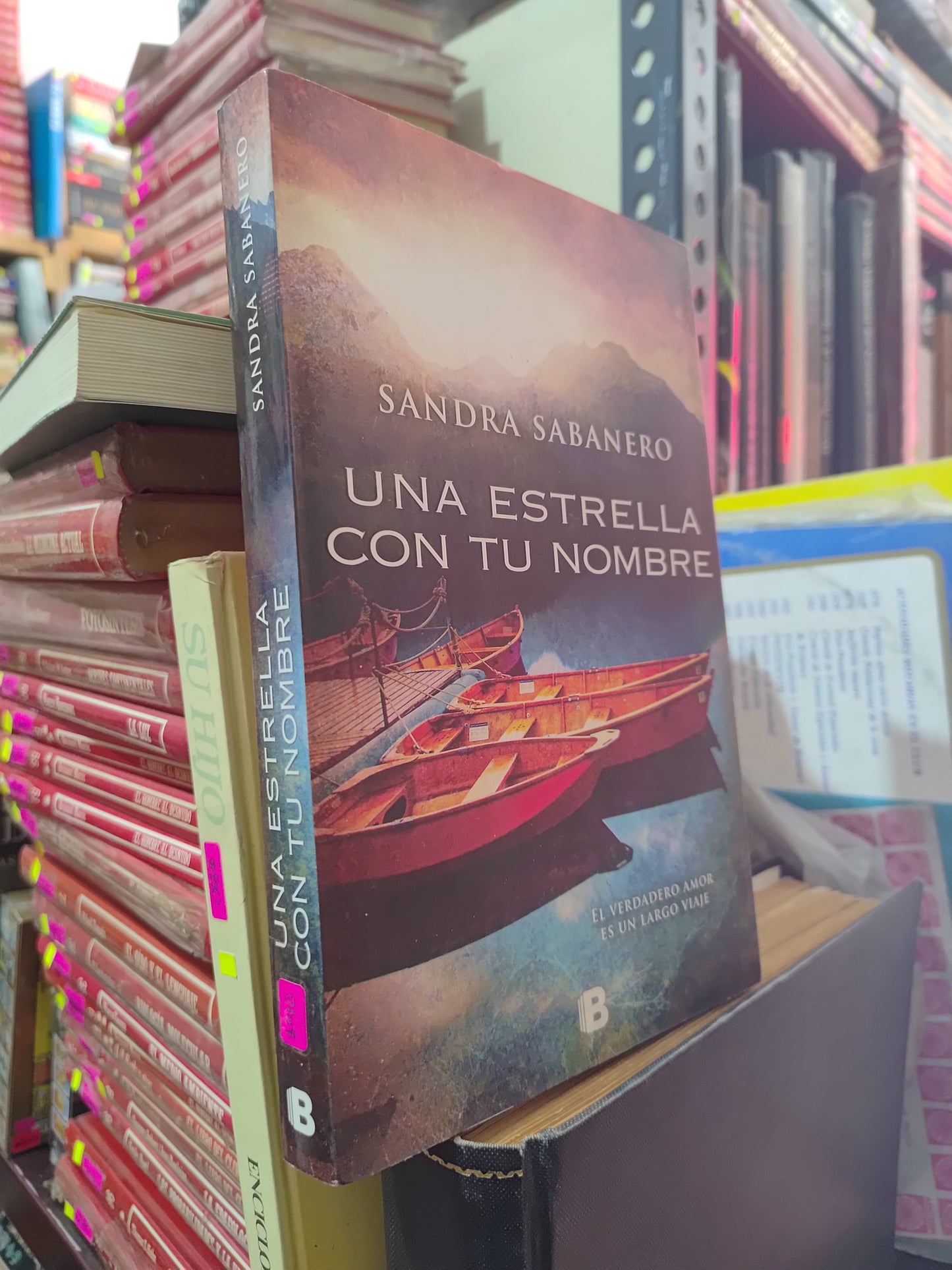 UNA ESTRELLA CON TU NOMBRE POR SANDRA SABANERO USADO NOVELAS LITERARIO 305