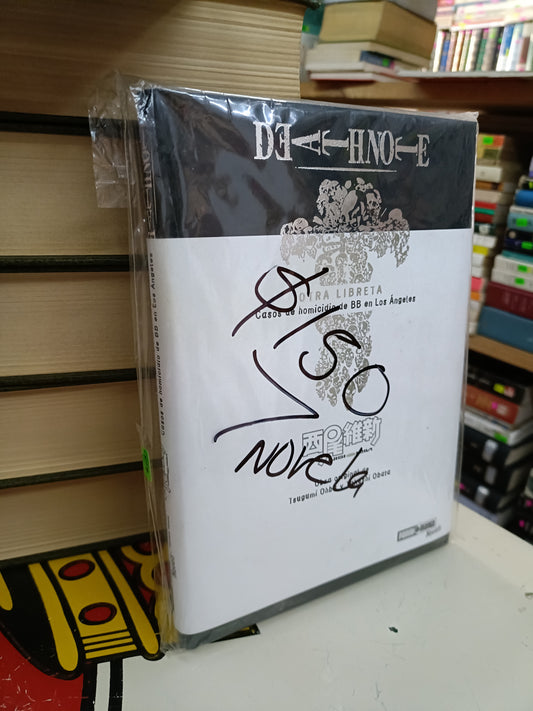 DEATH NOTE OTRA LIBRETA CASOS DE HOMICIDIO DE BB EN LOS ANGELES POR TSUGUMI OHBA Y TAKESHI OBATA USADO NOVELA LITERARIO 207