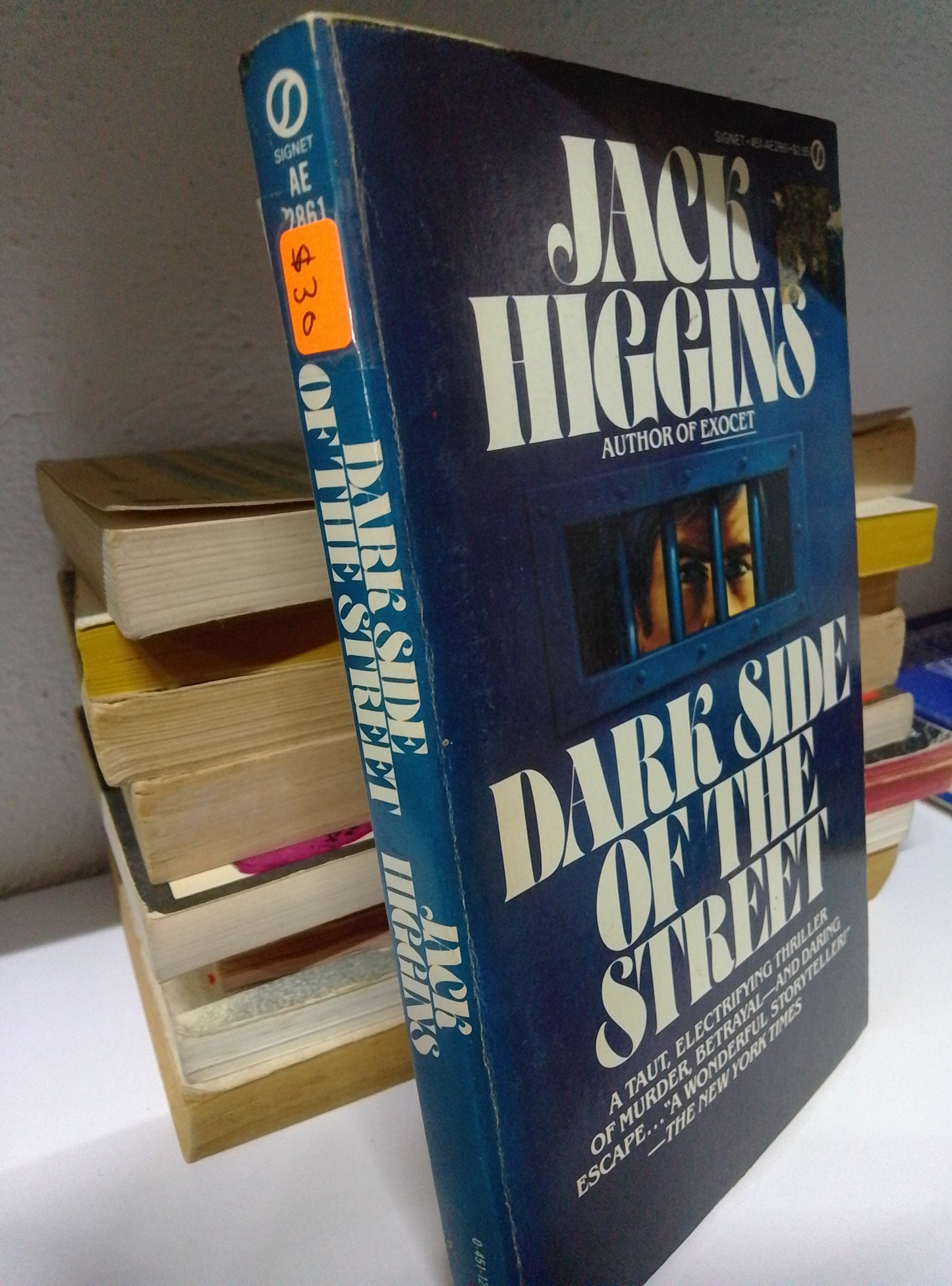 DARK SIDE OF THE STREET JACK HIGGINS USADO IDIOMAS JUAREZ 515