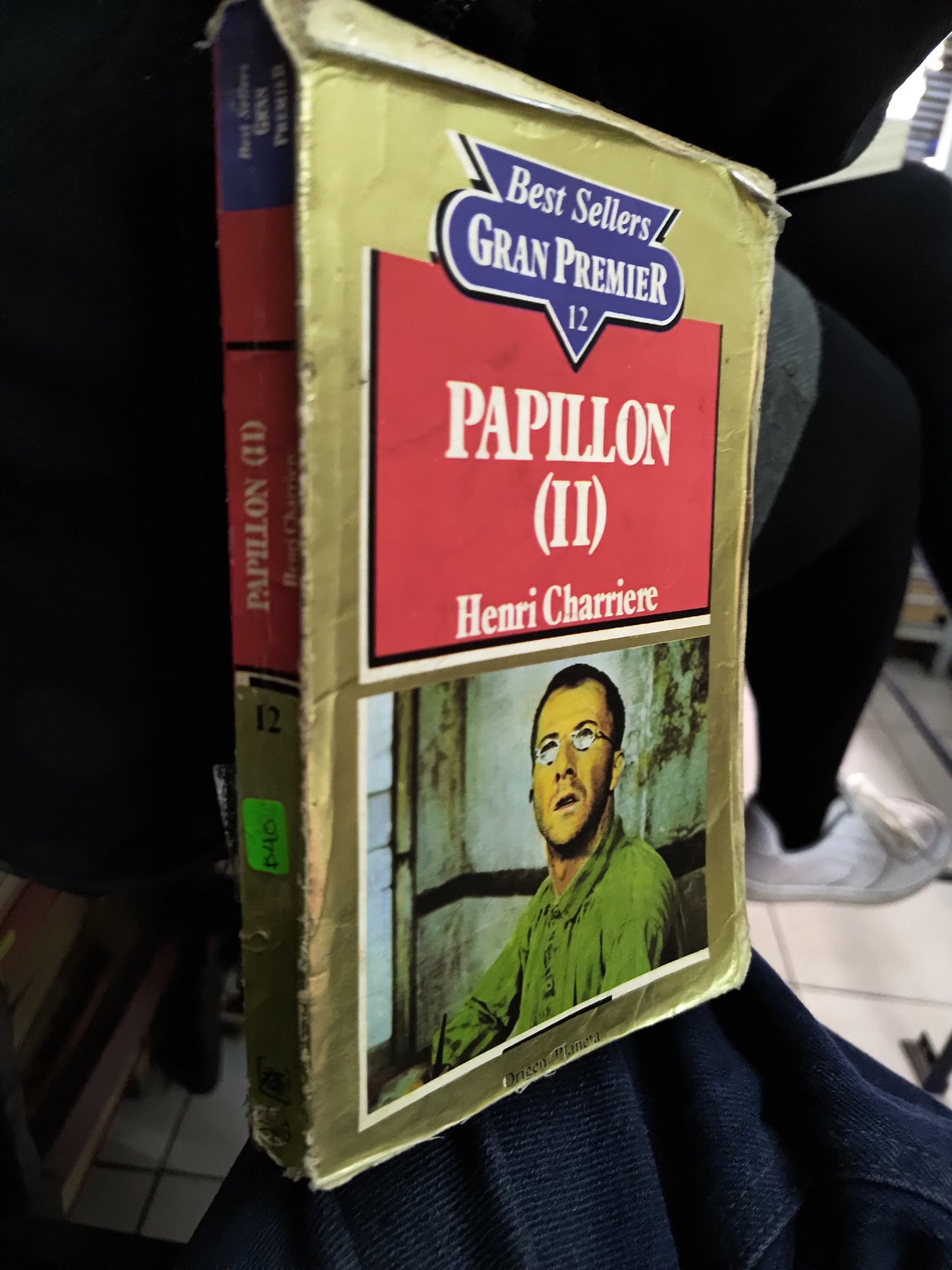 PAPILLON 2 POR HENRI CHARRIERE USADO NOVELAS LITERARIO 207