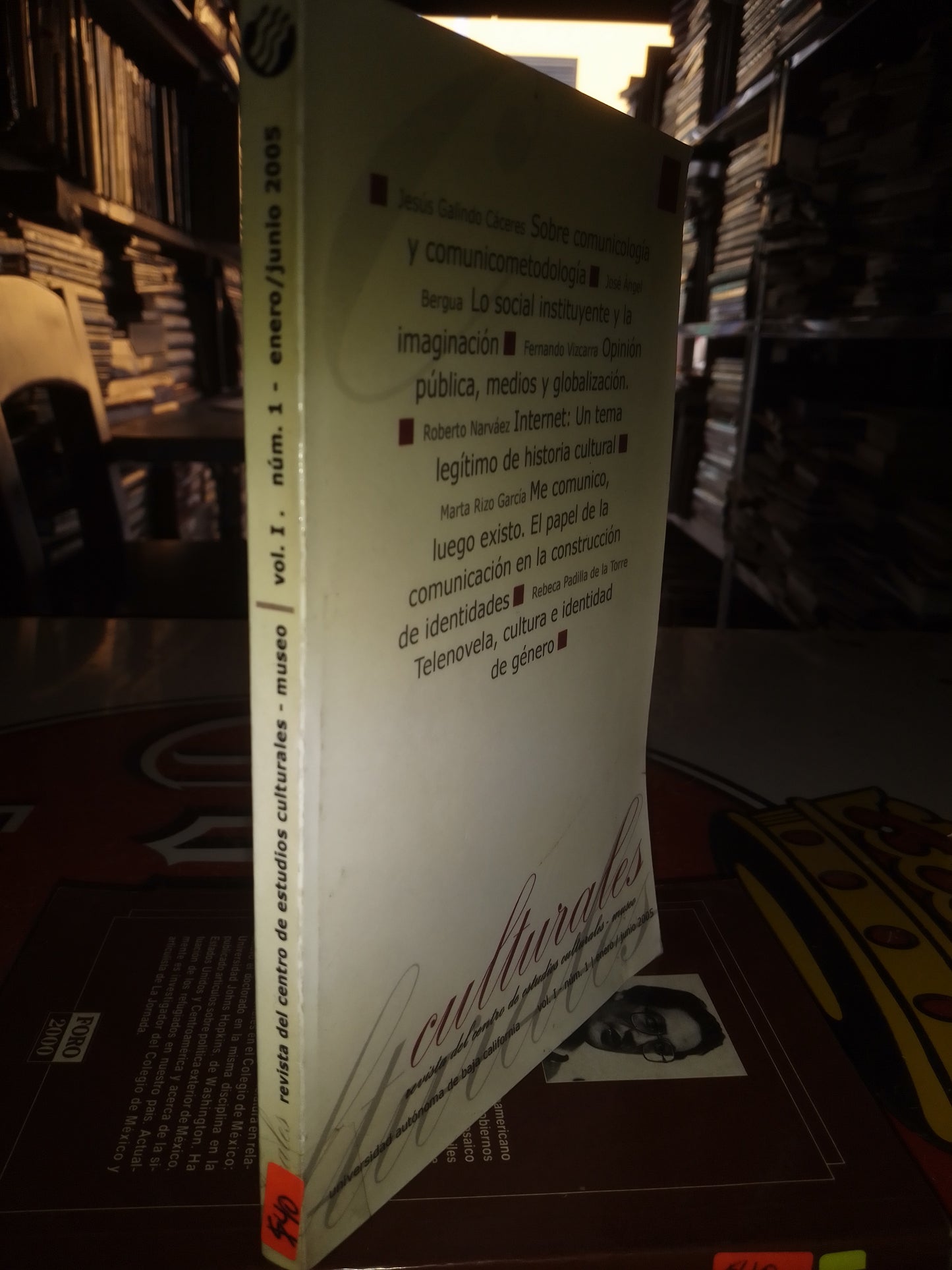 REVISTA DEL CENTRO DE ESTUDIOS CULTURALES USADOS SOCIOLOGÍA LITERARIO 207