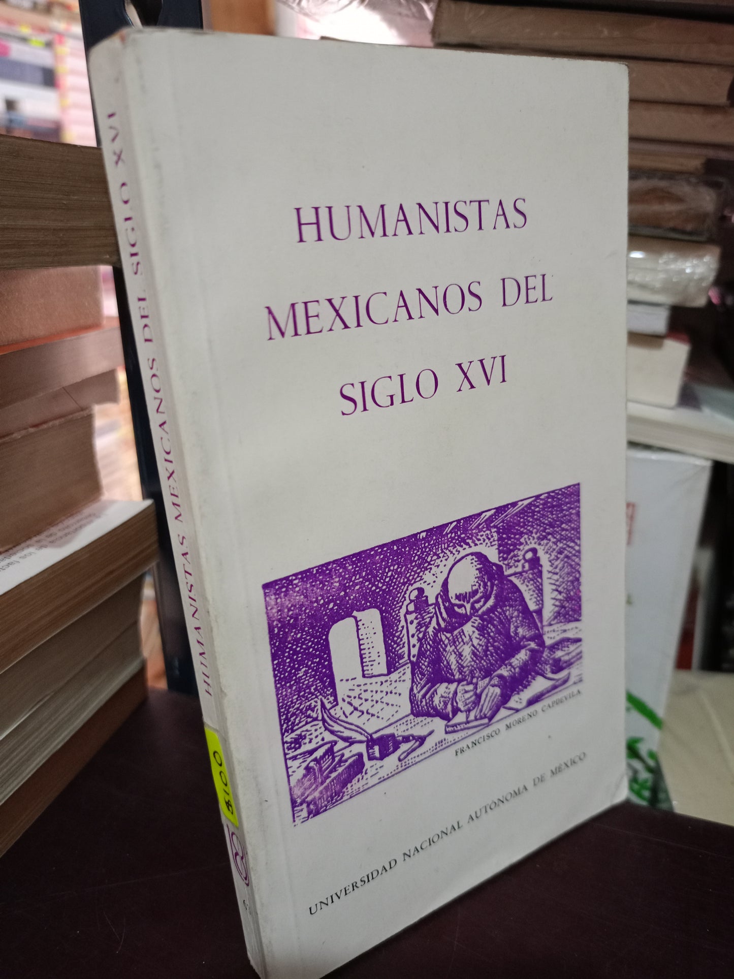 HUMANISTAS MEXICANOS DEL SIGLO XVI POR FRANCISCO MORENO CAPDEVILA USADO HISTORIA LITERARIA 305