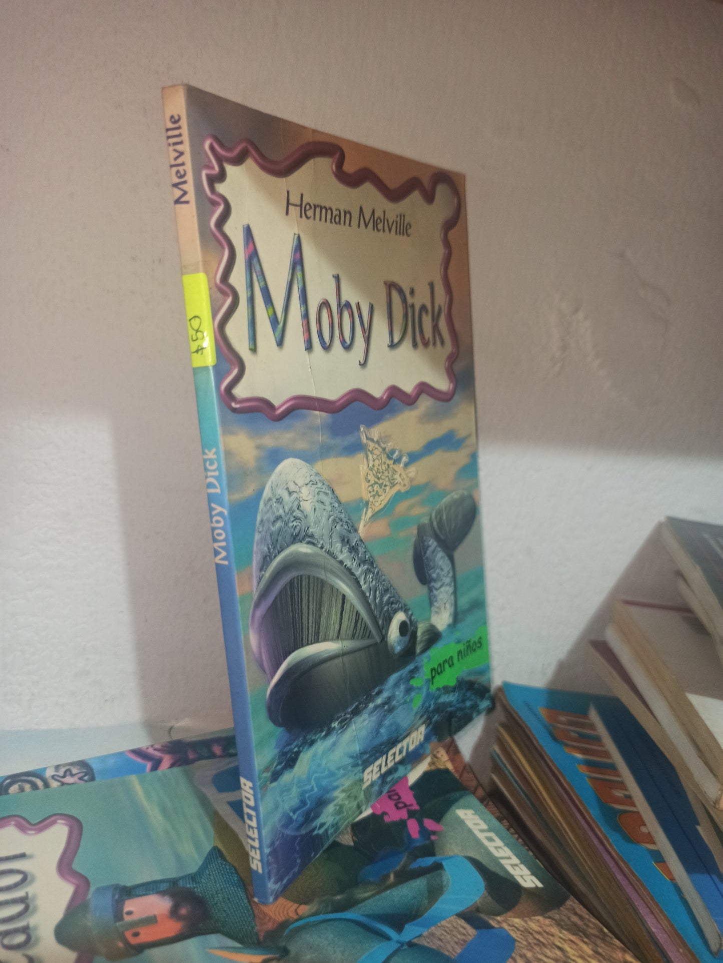 MOBY DICK POR HERMAN MELVILLE USADO INFANTILES JUÁREZ