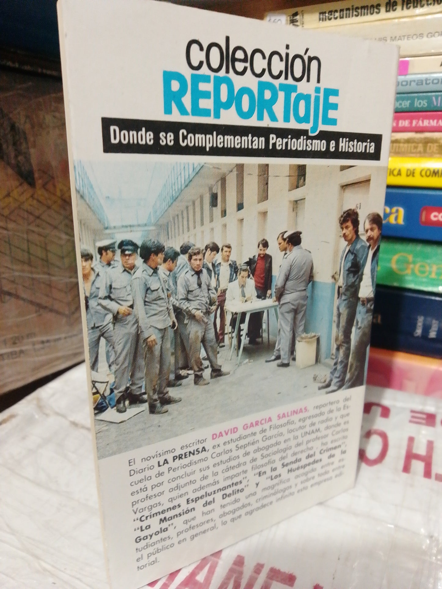 LOS HUÉSPEDES DE LA GAYOLA POR DAVID GARCÍA SALINAS USADO NOVELA JUÁREZ