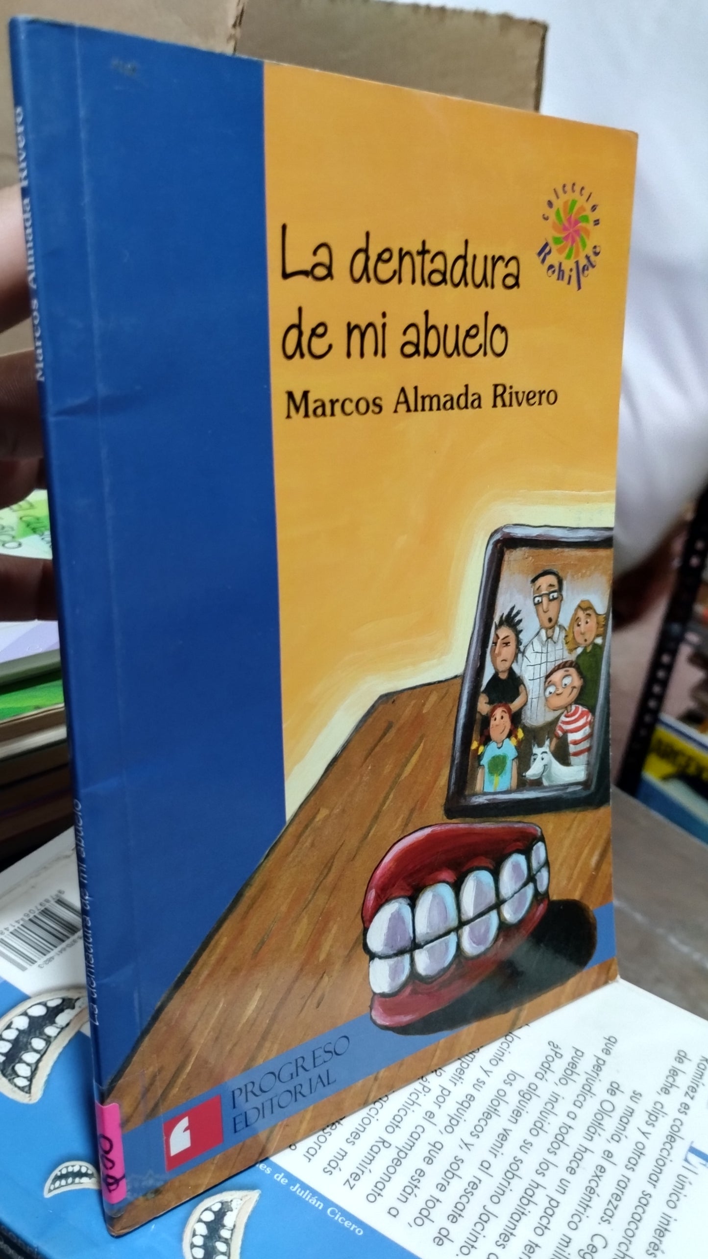LA DENTADURA DE MI ABUELO POR MARCOS ALMADA RIVERO LIBRO USADO INFANTIL ALDAMA