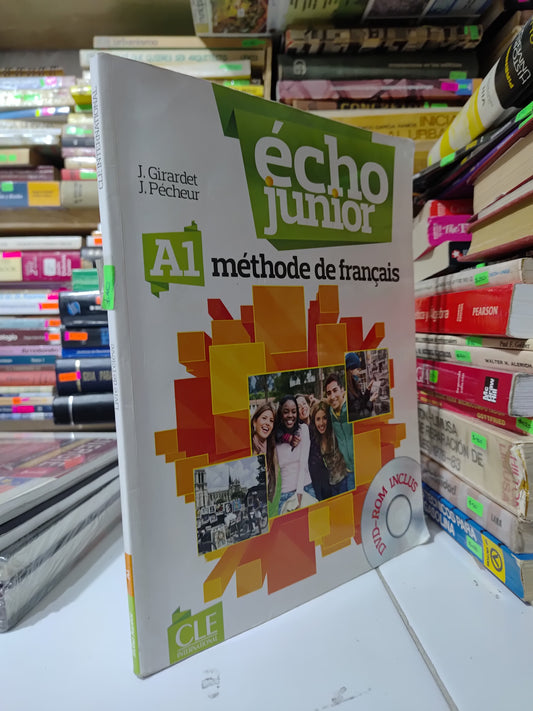 ECHO JUNIOR METHODE DE FRANCAIS POR J. GIRARDET USADO IDIOMAS JUAREZ 507