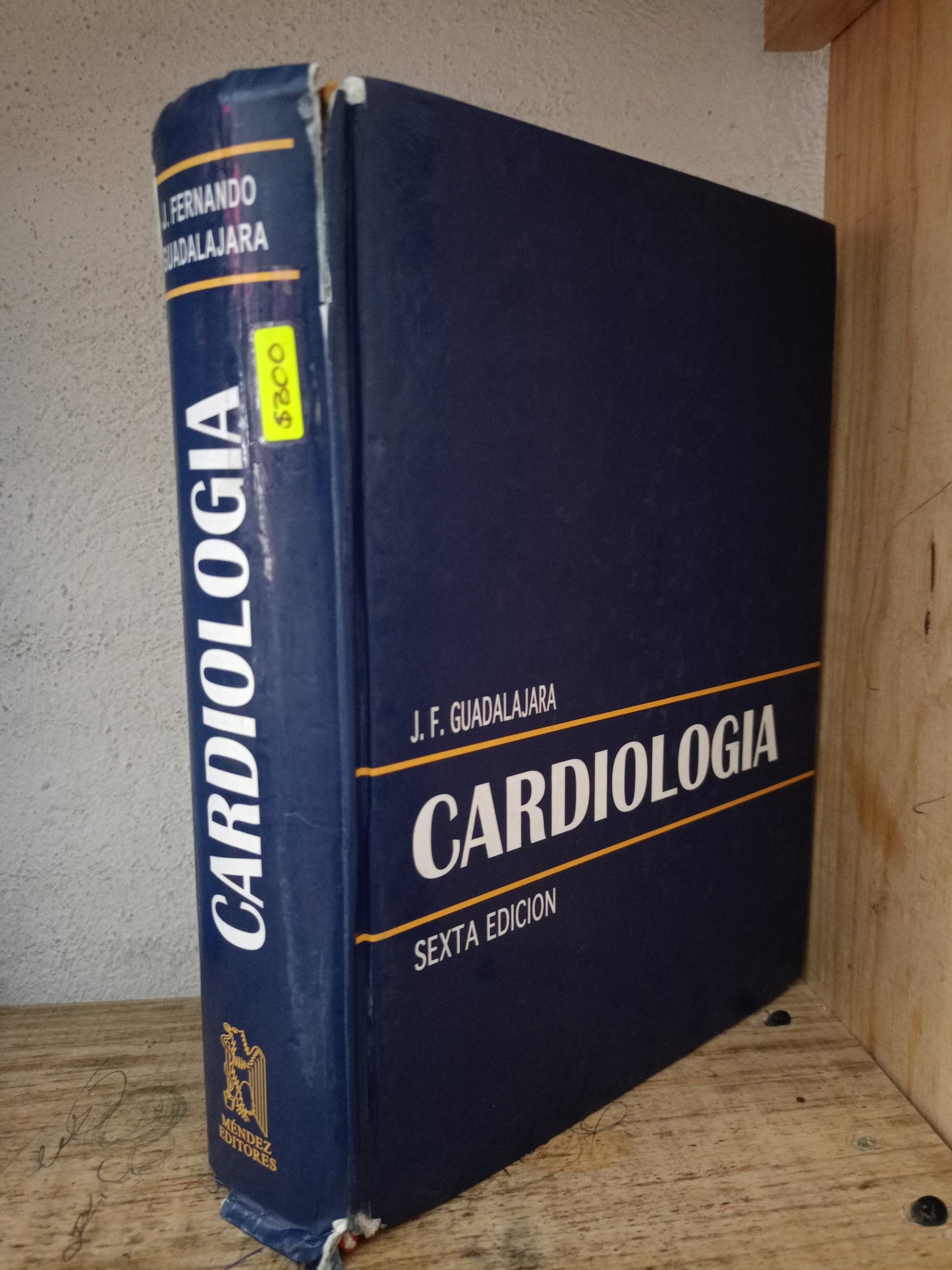 CARDIOLOGIA POR J.F. GUADALAJARA USADO SALUD LITERARIO 305