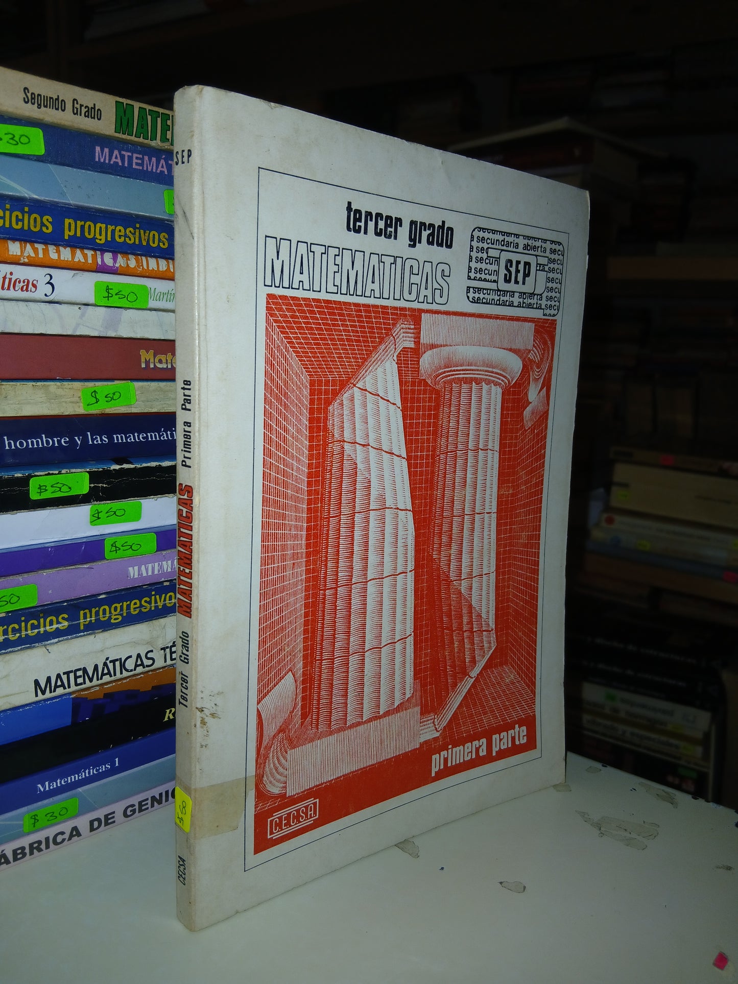 MATEMÁTICAS TERCER GRADO PRIMERA PARTE USADO MATEMÁTICAS LITERARIO 207