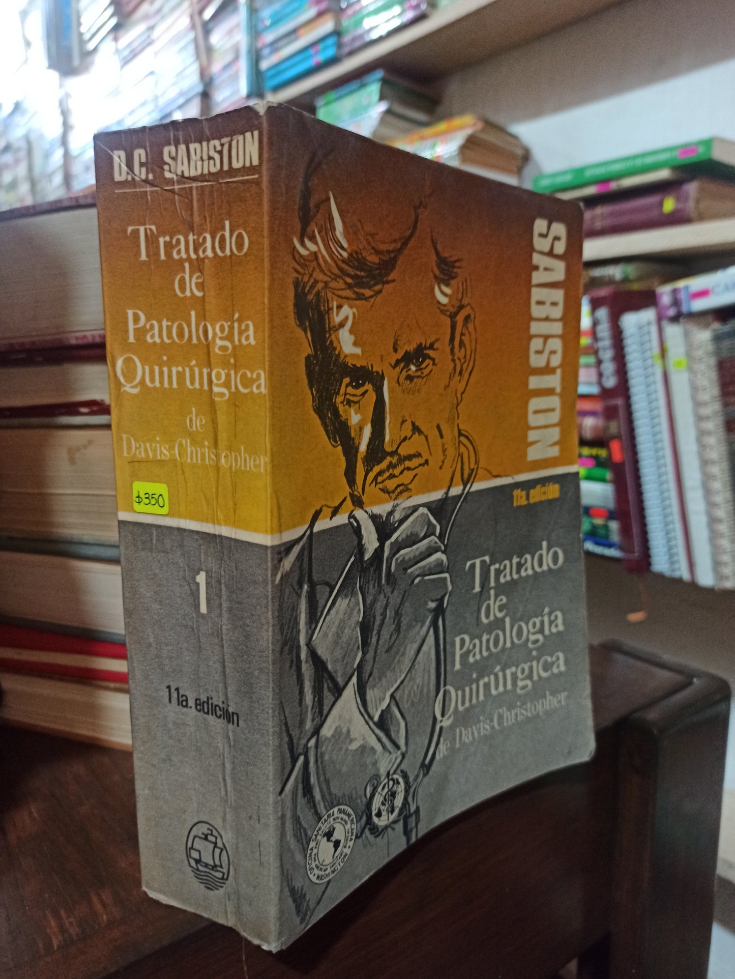 TRATADO DE PATOLOGIA QUIRURGICA POR DAVIS CHRISTOPHER USADO SALUD ALDAMA