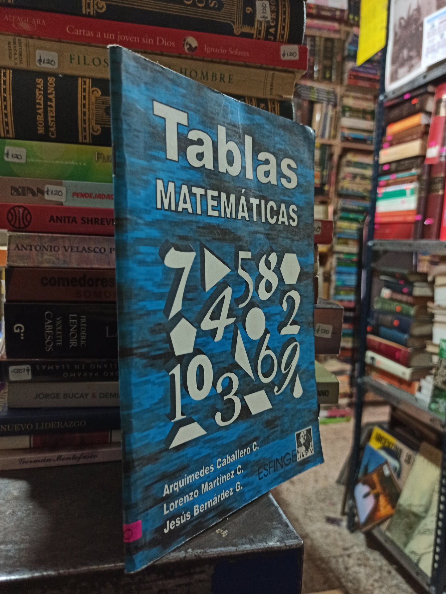TABLAS MATEMATICAS POR ARQUIMEDES CABALLERO C. USADO MATEMÁTICAS ALDAMA