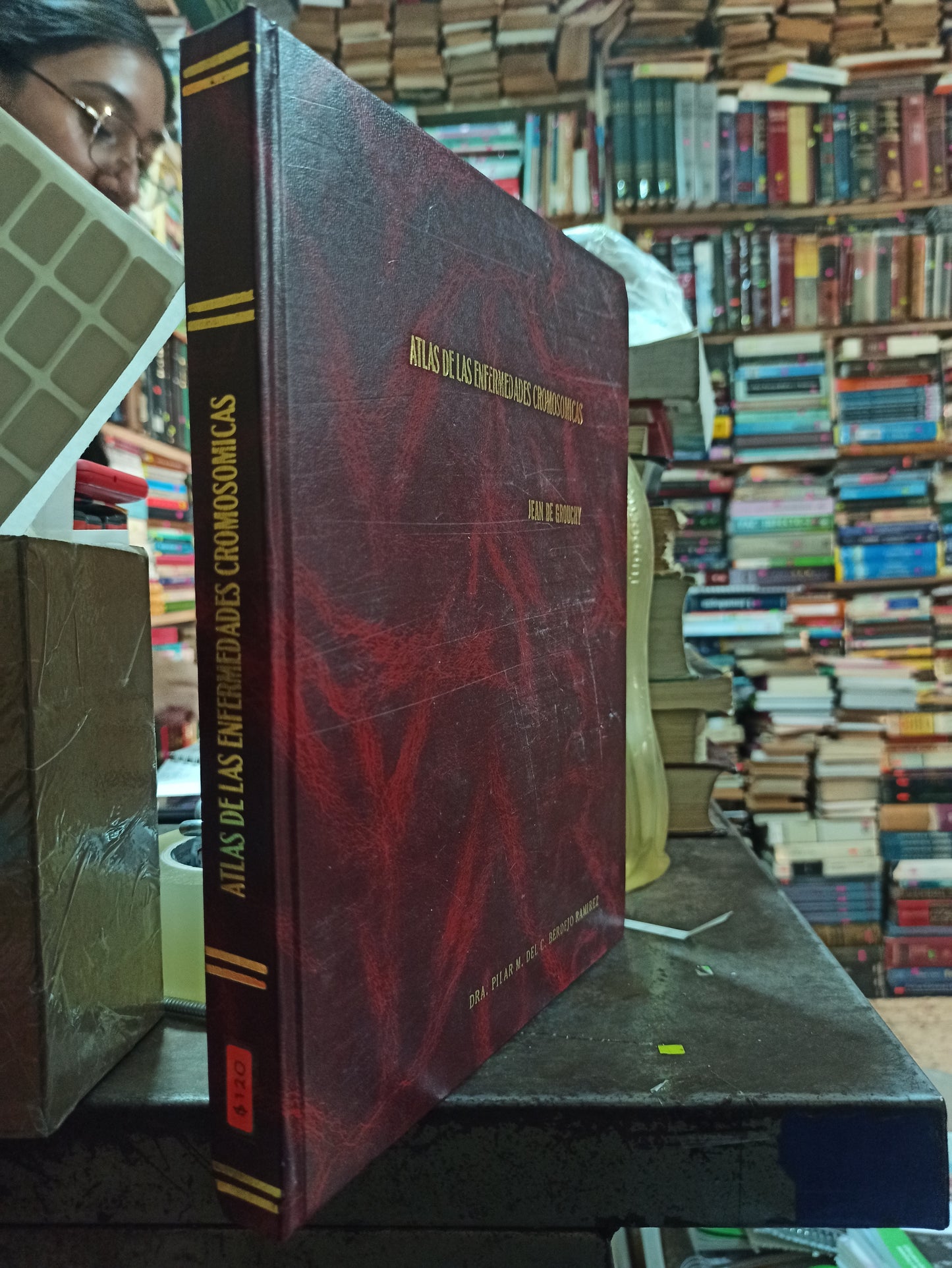 ATLAS DE LAS ENFERMEDADES CROMOSOMICAS POR JEAN DE GROUCHY USADO SALUD ALDAMA