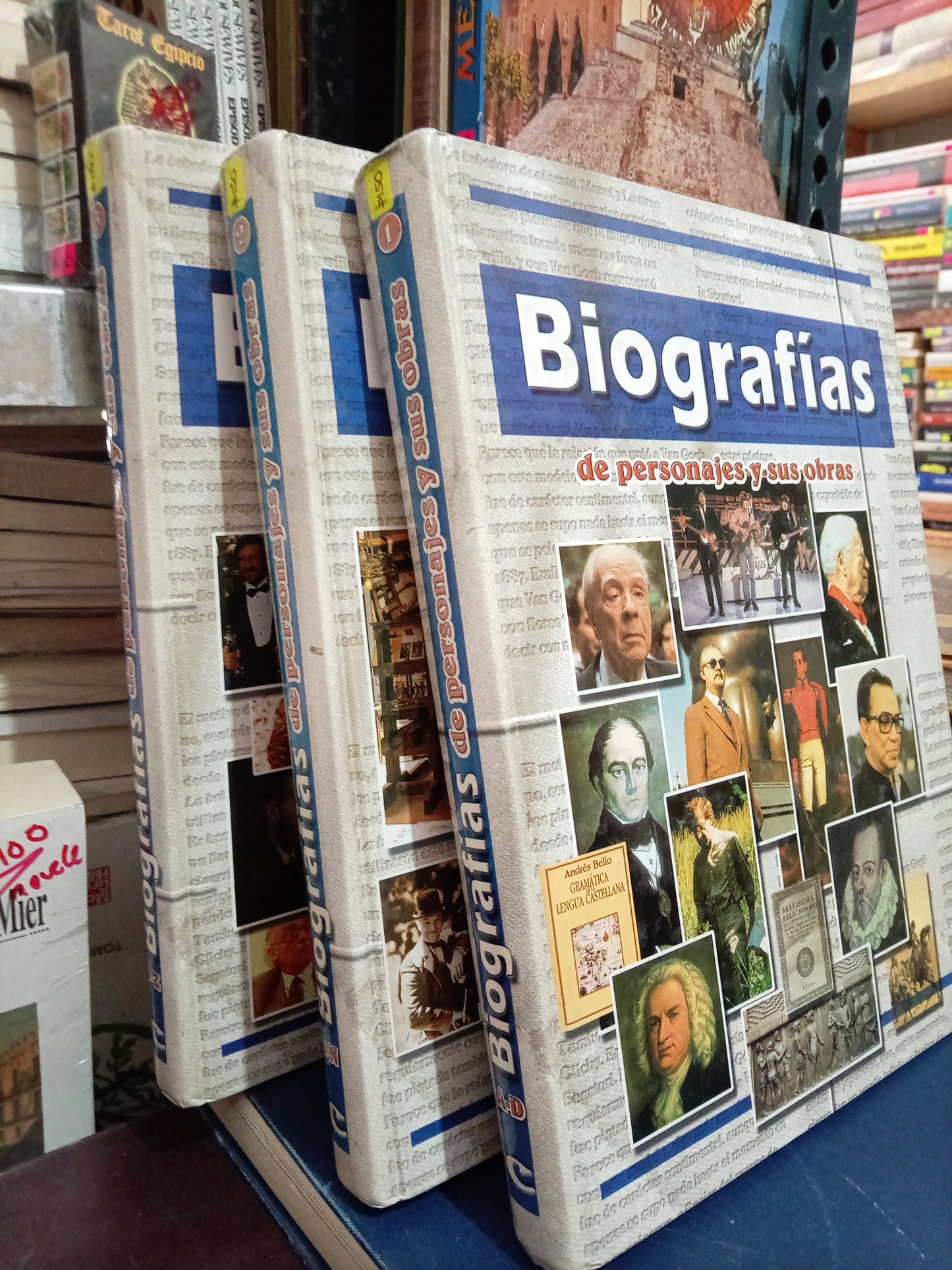 BIOGRAFIAS DE PERSONAJES Y SUS OBRAS USADO HISTORIA LITERARIO 305