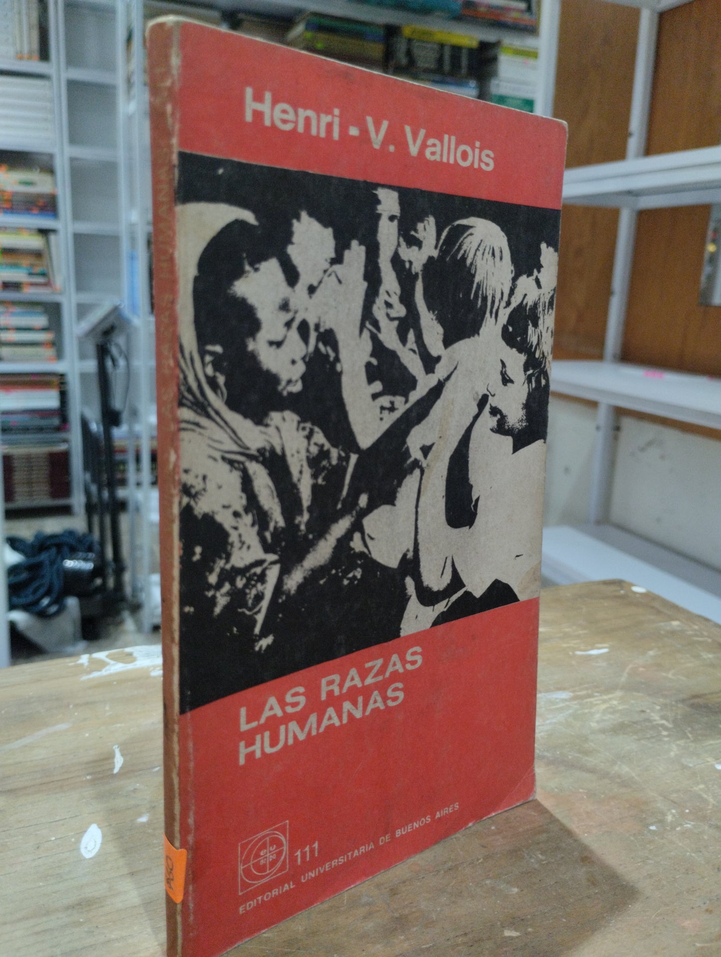 LAS RAZAS HUMANAS POR HENRI V VALLOIS USADO SOCIOLOGIA JUAREZ 515