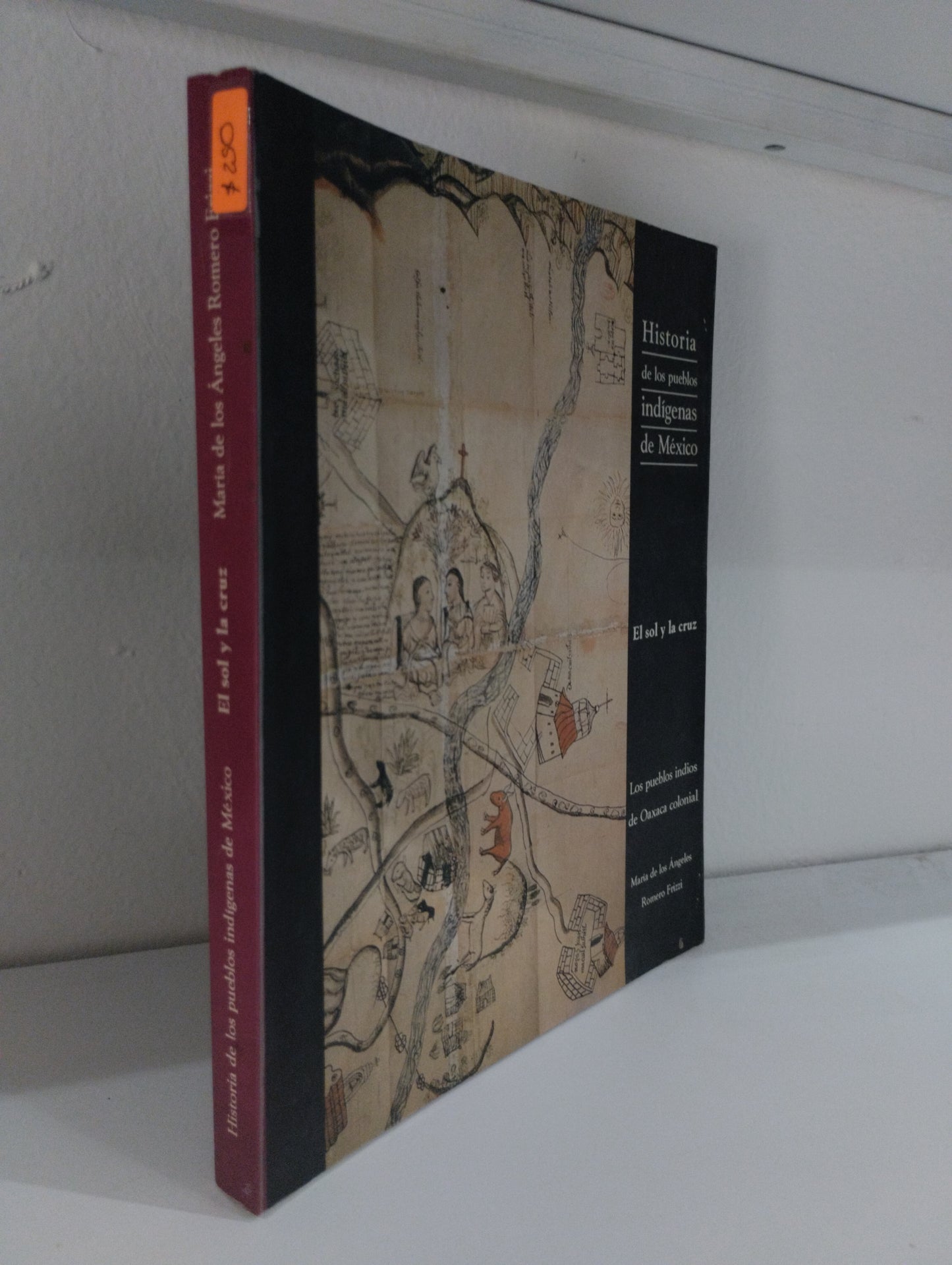 HISTORIA DE LOS PUEBLOS INDIGENAS DE MEXICO EL SOL Y LA CRUZ POR MARIA DE LOS ANGELES ROMERO FRIZZI USADO HISTORIA JUAREZ 515
