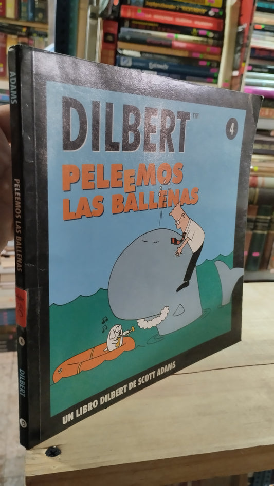 DILBERT PELEEMOS LAS BATALLAS POR SCOTT ADAMS LIBRO USADO NOVELAS ALDAMA