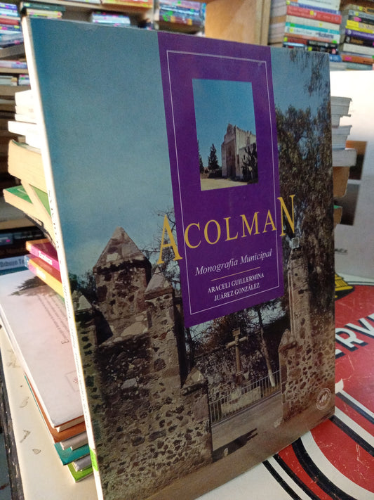 ACOLMAN MONOGRAFÍA MUNICIPAL POR ARACELI GUILLERMINA USADO TURISMO LITERARIO 207