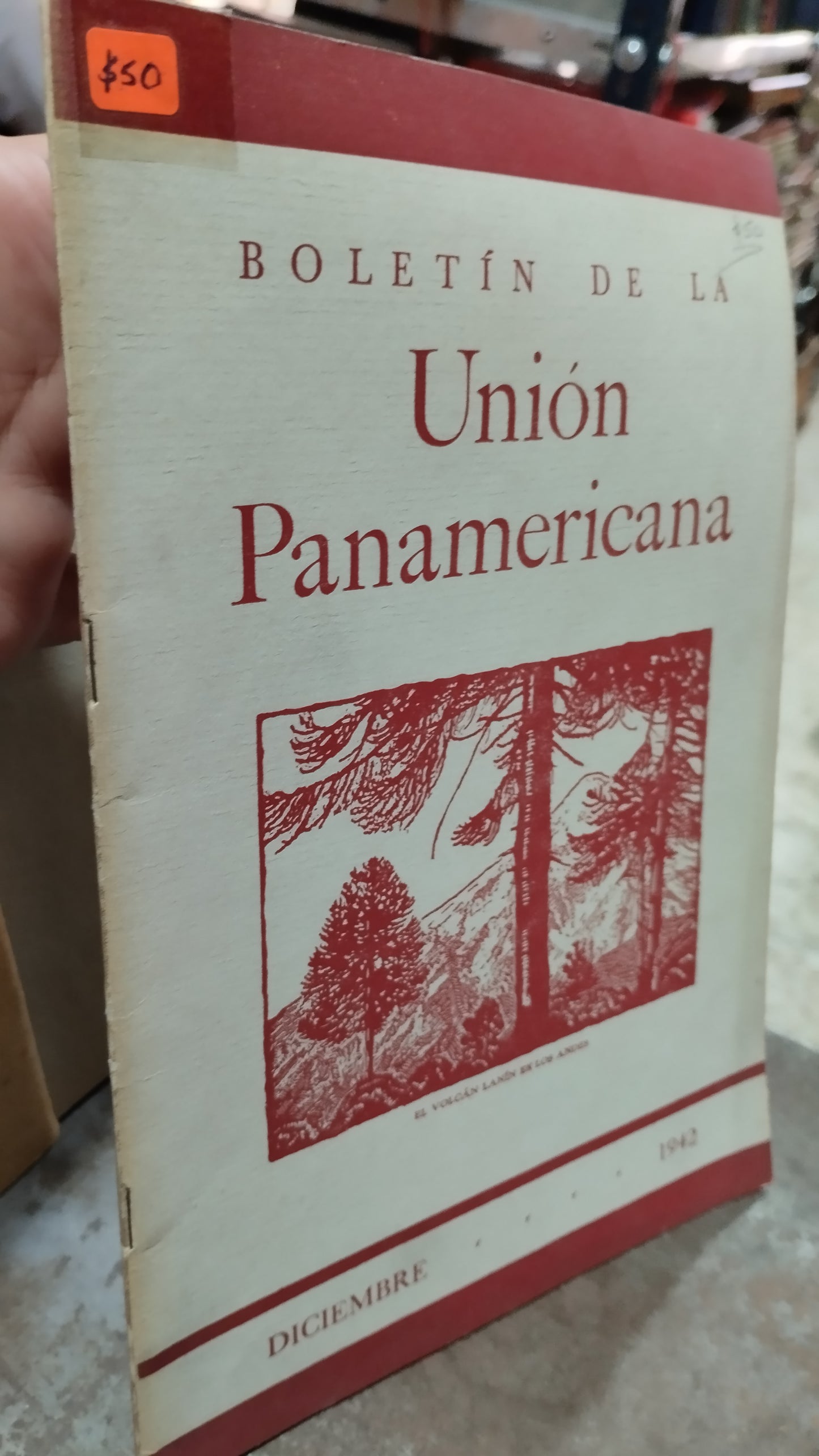BOLETIN DE LA UNION PANAMERICANA LIBRO USADO ANTIGUO ALDAMA