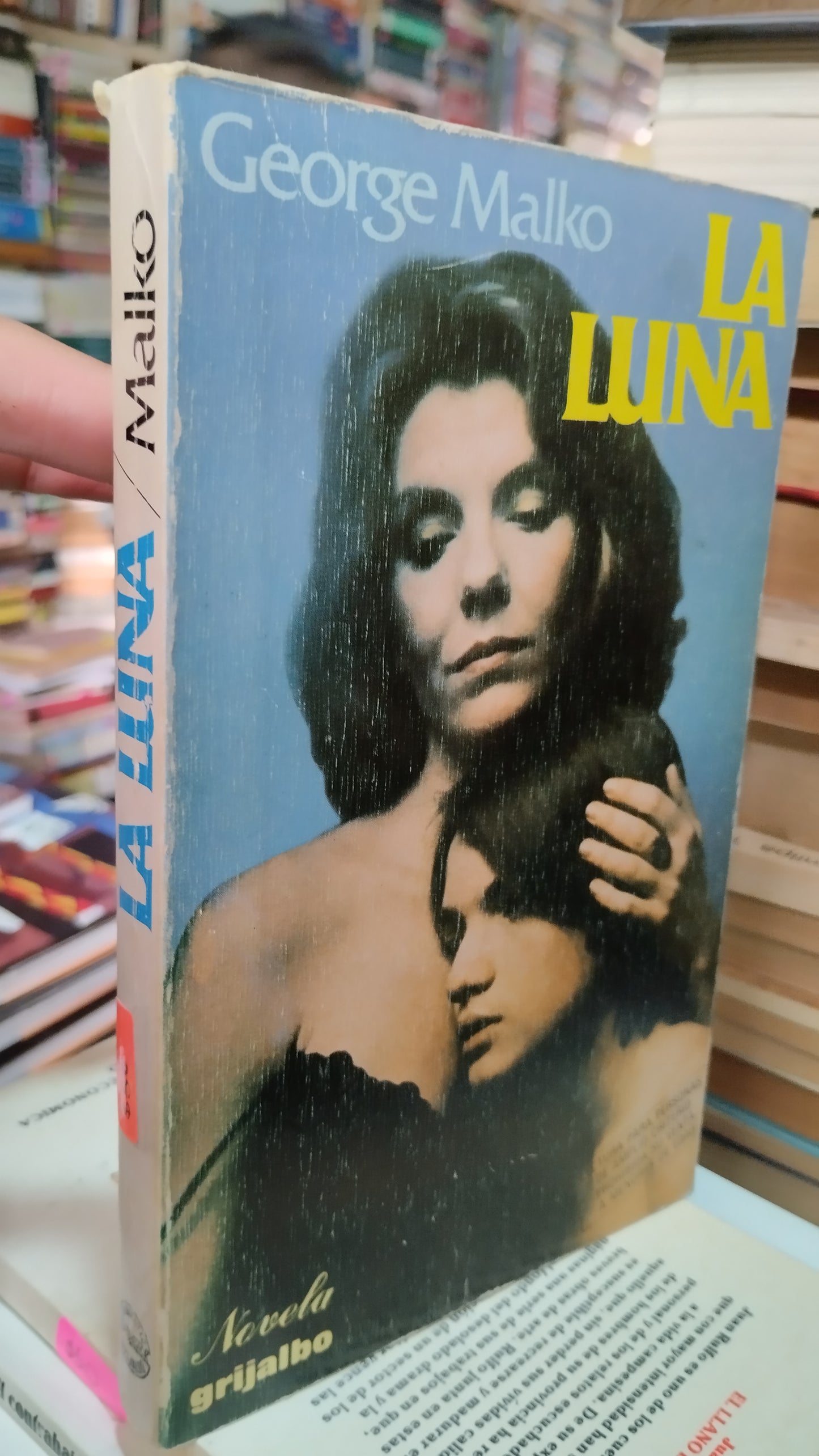 LA LUNA POR GEORGE MALKO LIBRO USADO NOVELAS ALDAMA