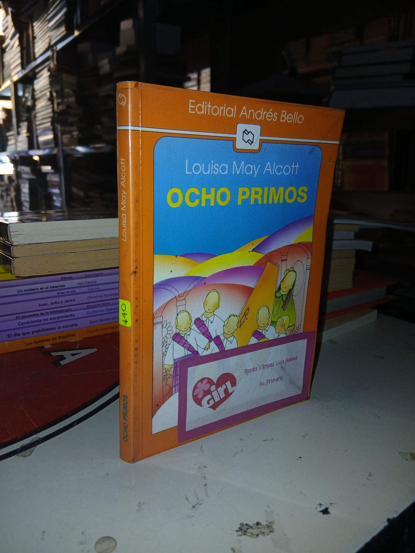 OCHO PRIMOS POR LOUISA MAY ALCOTT USADO INFANTIL LITERARIO 207