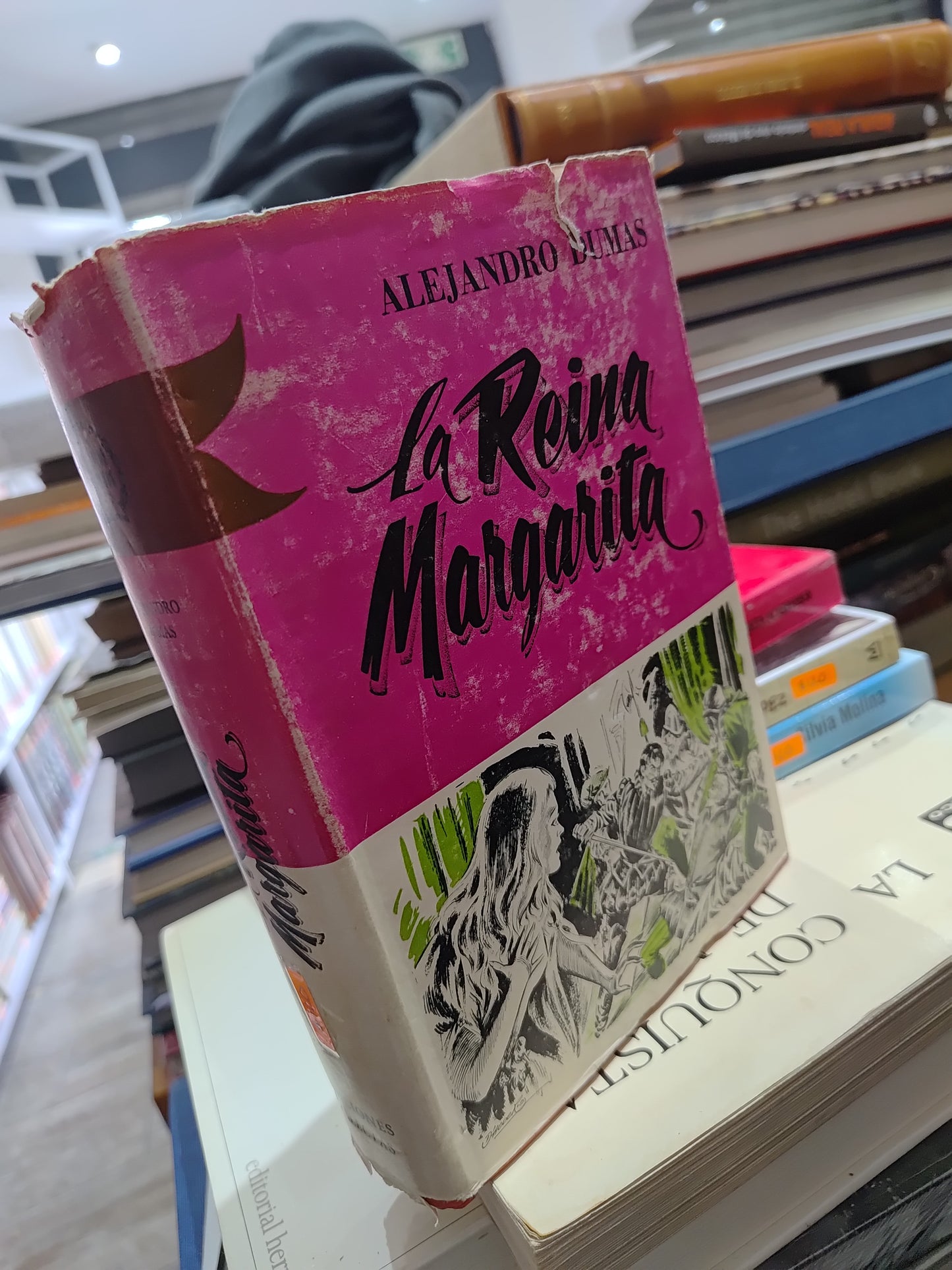 LA REINA MARGARITA POR ALEJANDRO DUMAS USADO NOVELAS JUAREZ 515