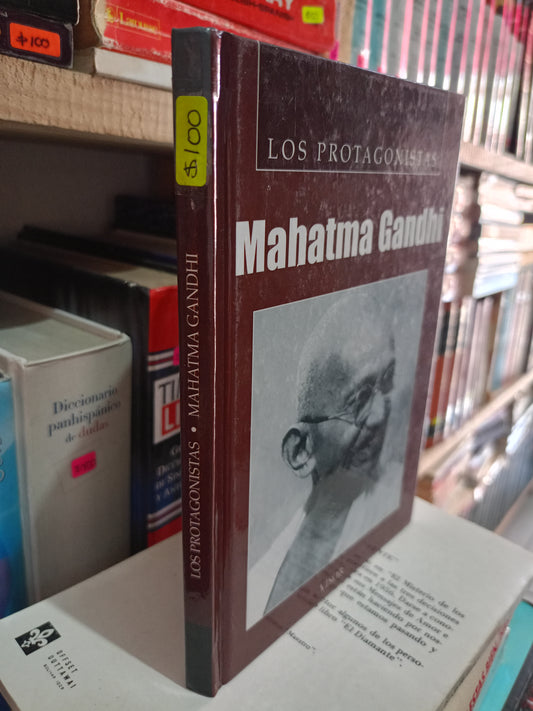 LOS PROTAGONISTAS POR MAHATMA GANDHI USADO NOVELA LITERARIO 305