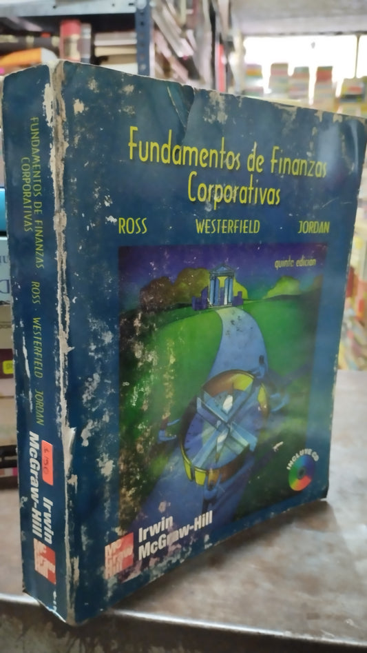FUNDAMENTOS DE FINANZAS CORPORATIVAS POR ROSS LIBRO USADO ADMINISTRACION ALDAMA