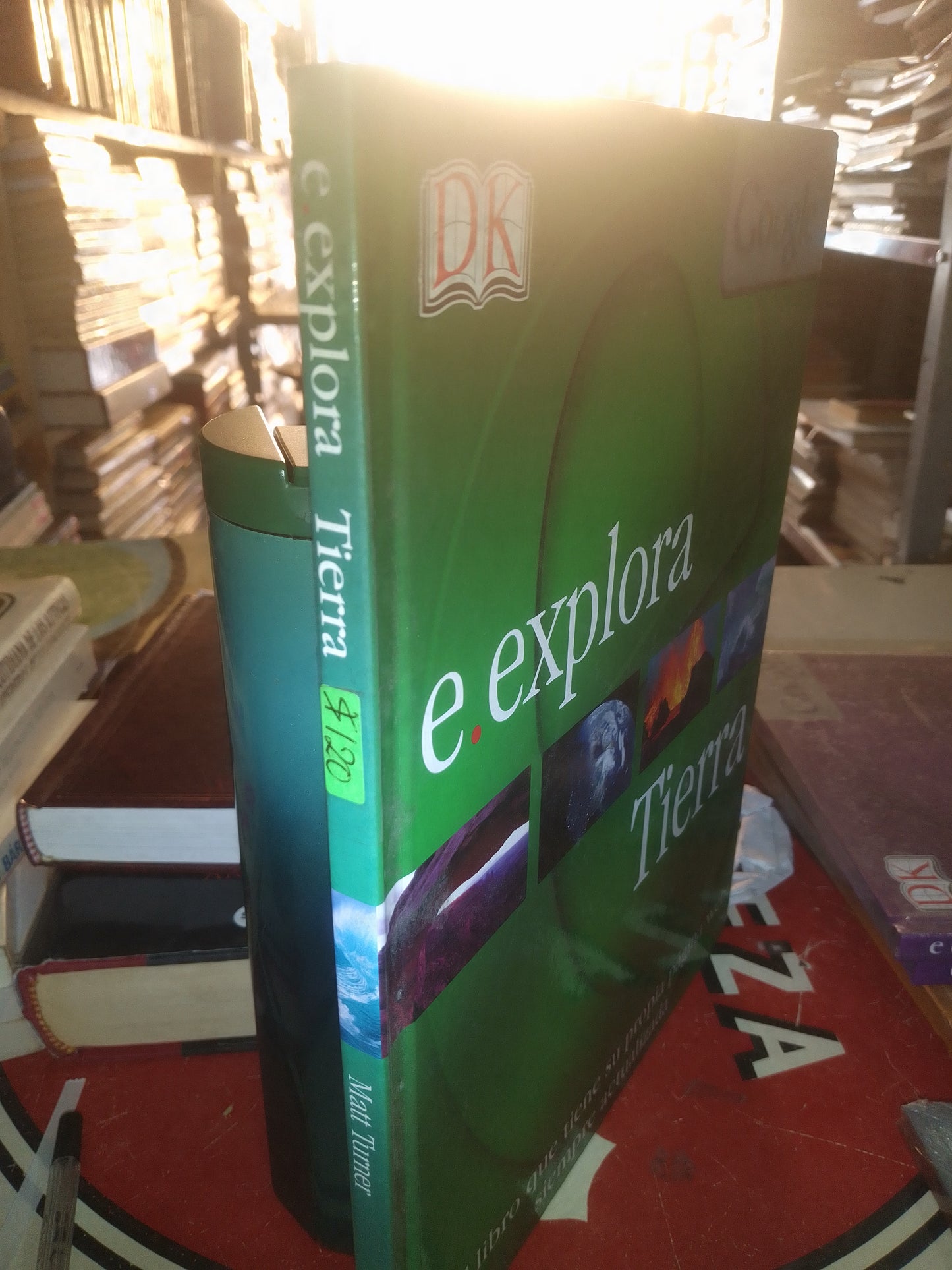 TIERRA POR E EXPLORA USADO HISTORIA LITERARIO 207
