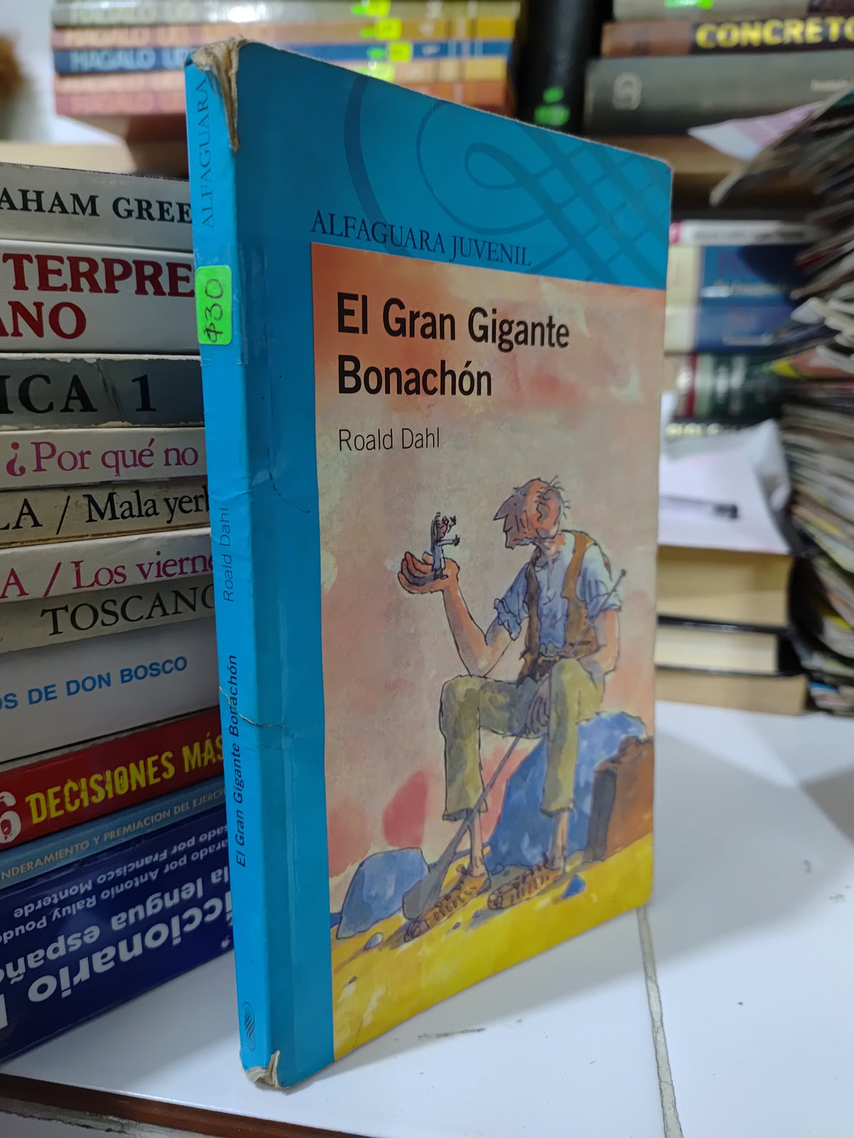 EL GRAN GIGANTE BONACHON POR ROALD DAHL USADO INFANTILES JUAREZ 507