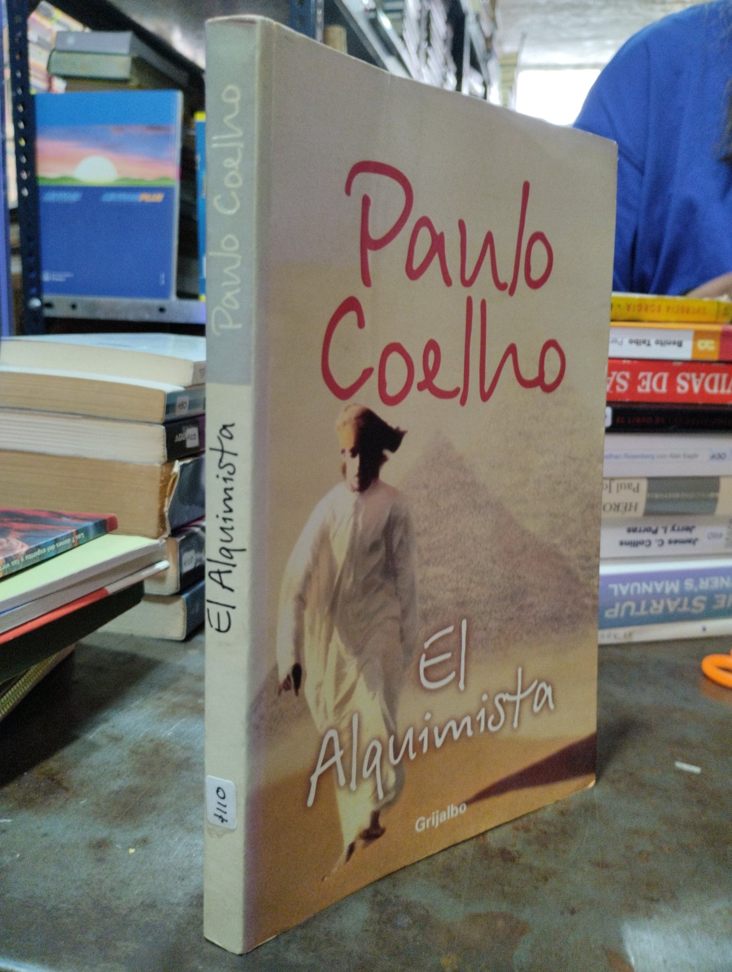 EL ALQUIMISTA PAULO COELHO USADO SUPERACION PERSONAL ALDAMA