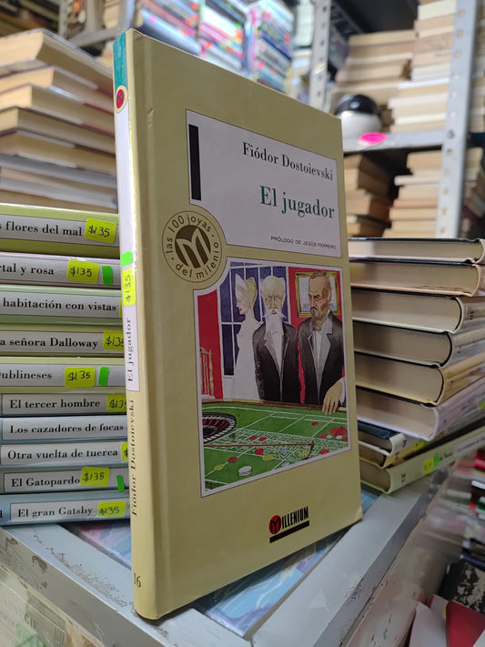 EL JUGADOR POR FIODOR DOSTOYEVSKI USADO USADO NOVELAS JUAREZ 515