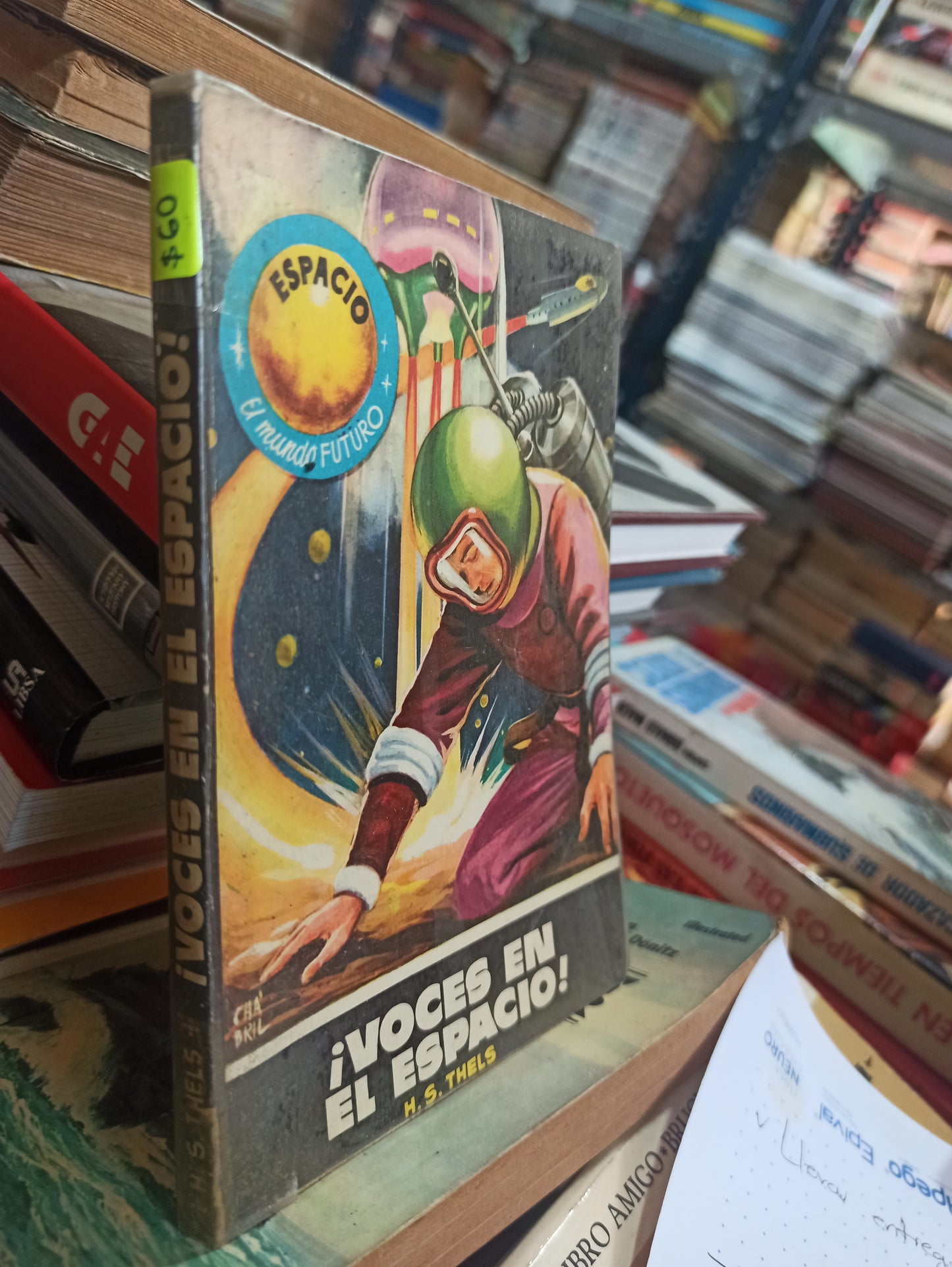 ¡VOCES EN EL ESPACIO! H. S. THELS USADO NOVELAS ALDAMA