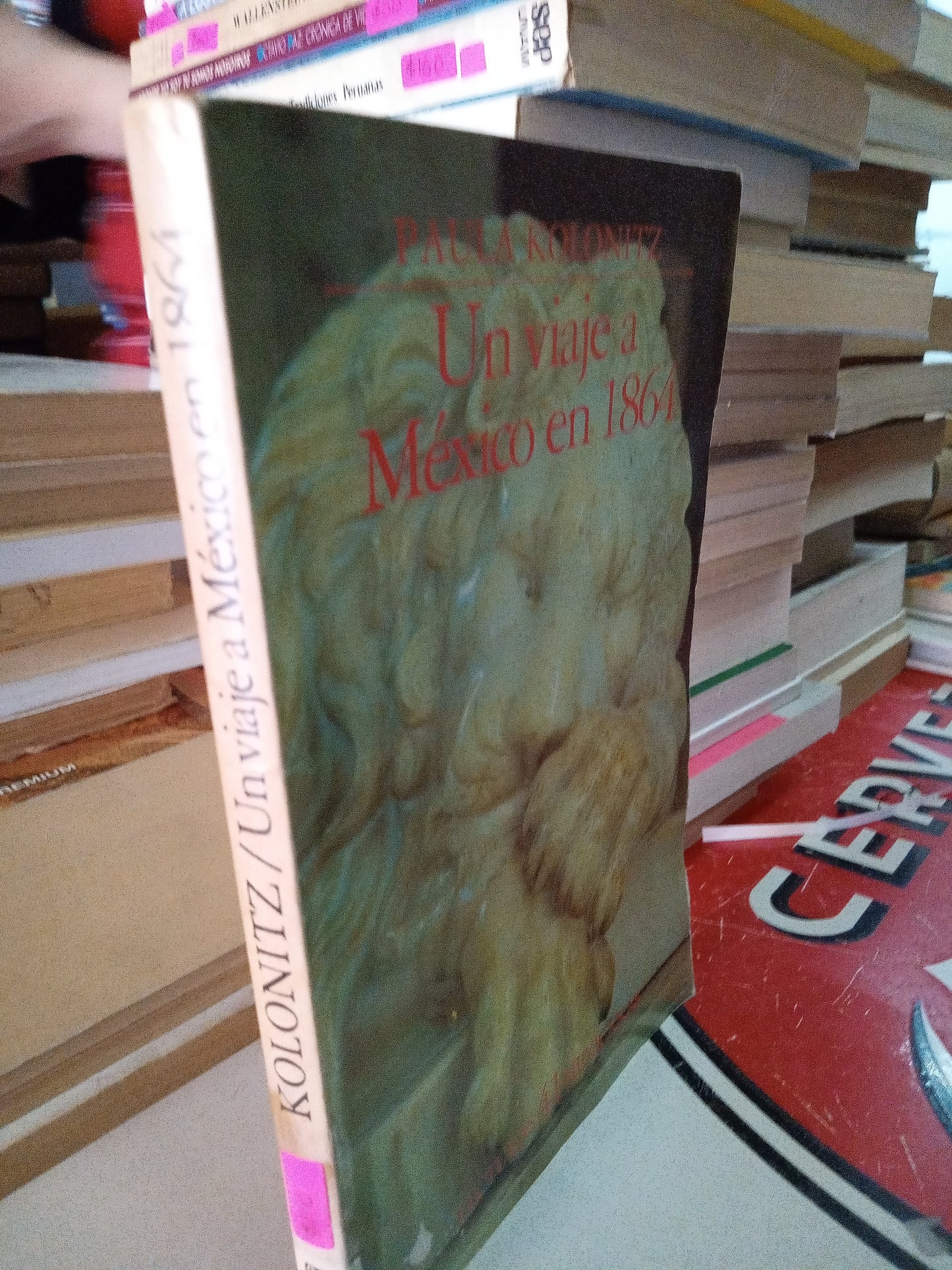 UN VIAJE A MEXICO EN 1864 POR PAULA KOLONITZ USADO NOVELA LITERARIO 207