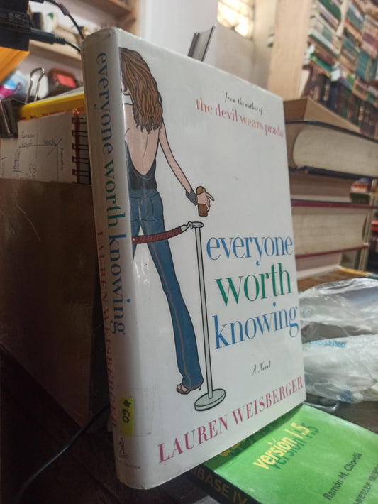 EVERYONE WORTH KNOWING POR LAUREN WEISBERGER USADO IDIOMAS ALDAMA