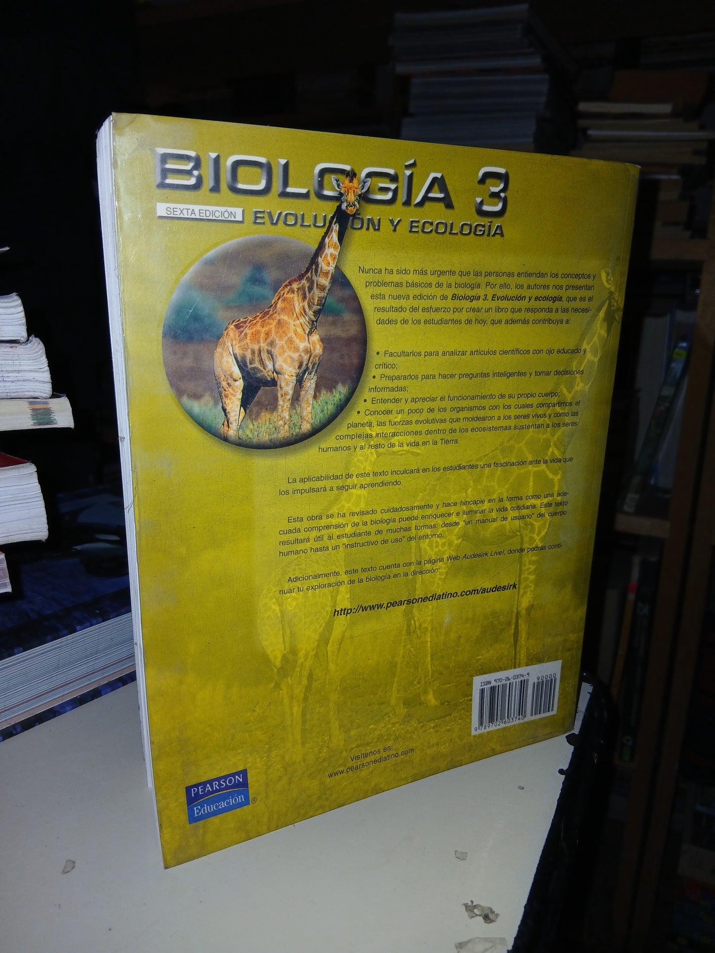 BIOLOGÍA 3 EVOLUCIÓN Y ECOLOGÍA (VARIOS AUTORES) USADO BIOLOGÍA LITERARIO 207