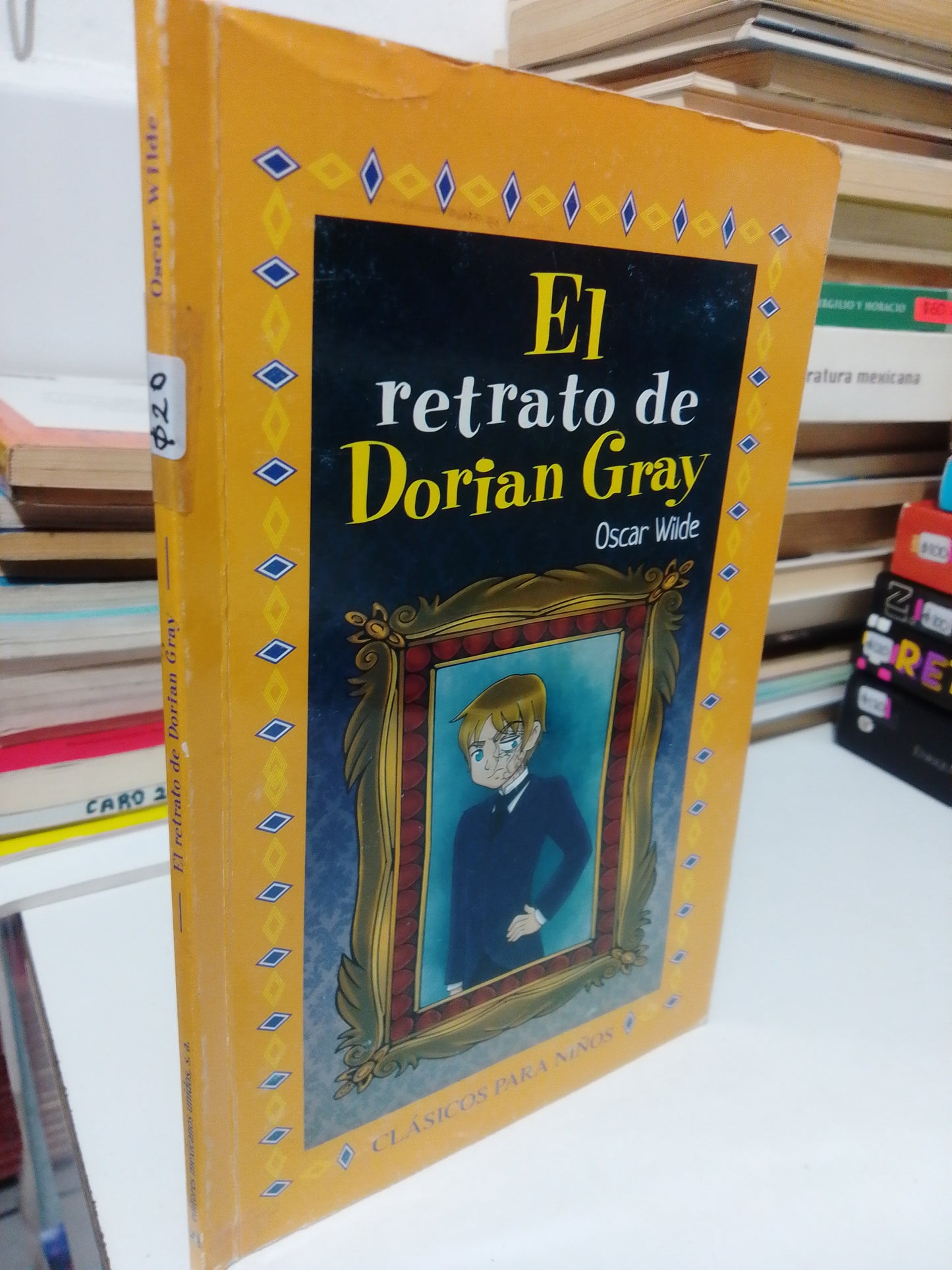 EL RETRATO DE DORIAN GRAY POR OSCAR WILDE, USADO, INFANTIL ,JUAREZ