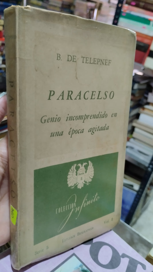 PARACELSO POR B DE TELEPNEF LIBRO USADO NOVELAS ALDAMA