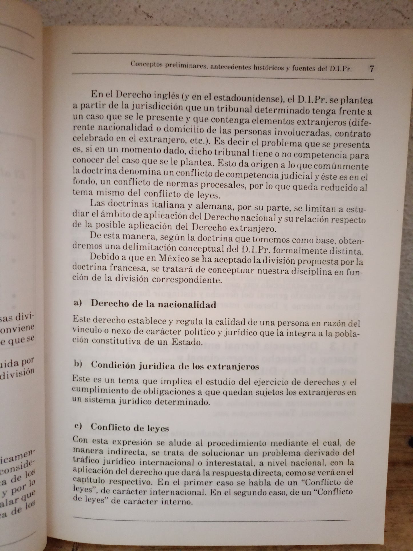 DERECHO INTERNACIONAL PRIVADO POR LEONEL PEREZNIETO CASTRO USADO DERECHO LITERARIO 305