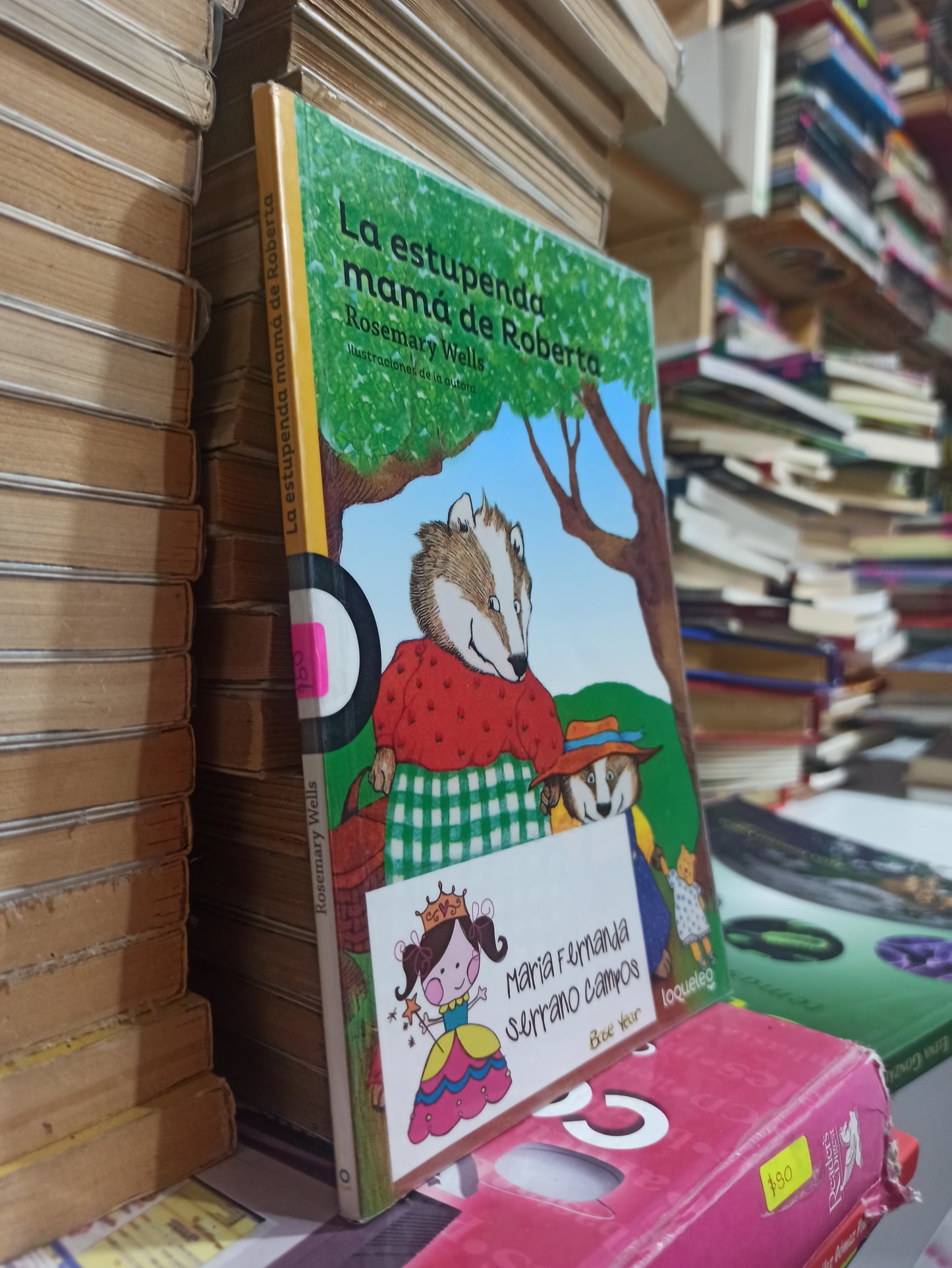 LA ESTUPENDA MAMA DE ROBERTA POR ROSEMARY WELLS USADO INFANTILES JUÁREZ