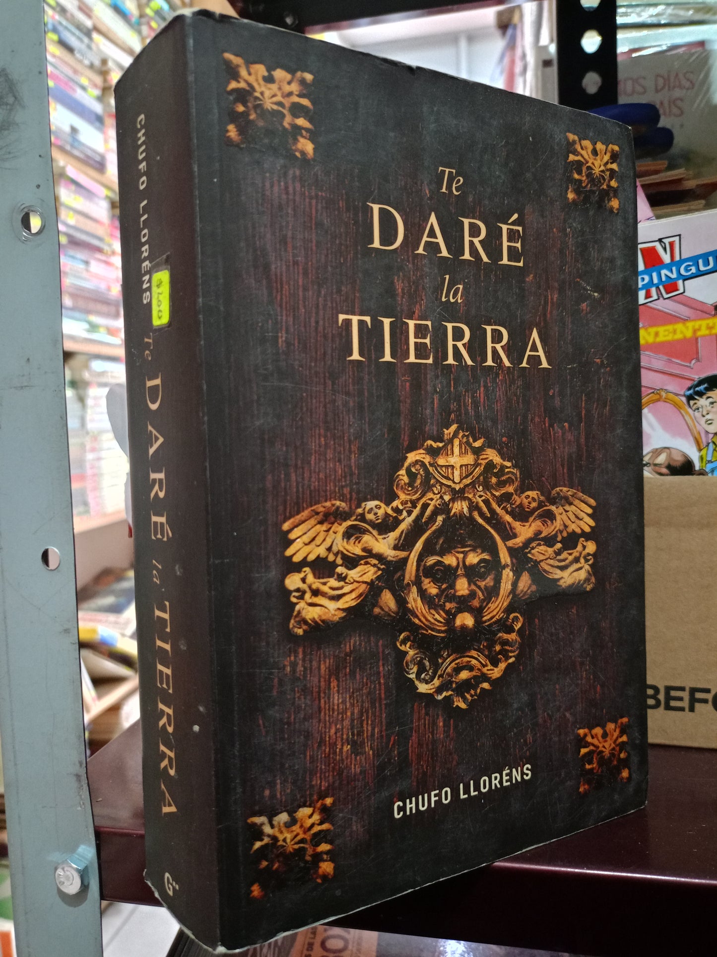 TE DARE LA TIERRA POR CHUFO LLORENS USADO NOVELA LITERARIO 305