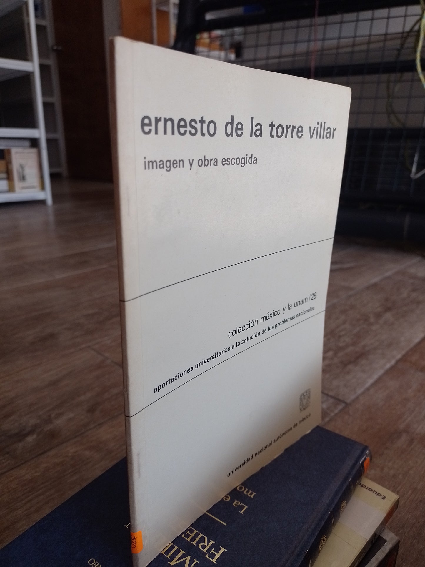 IMAGEN Y OBRA ESCOGIDA POR ERNESTO DE LA TORRE VILLAR USADO SOCIOLOGIA JUAREZ 515