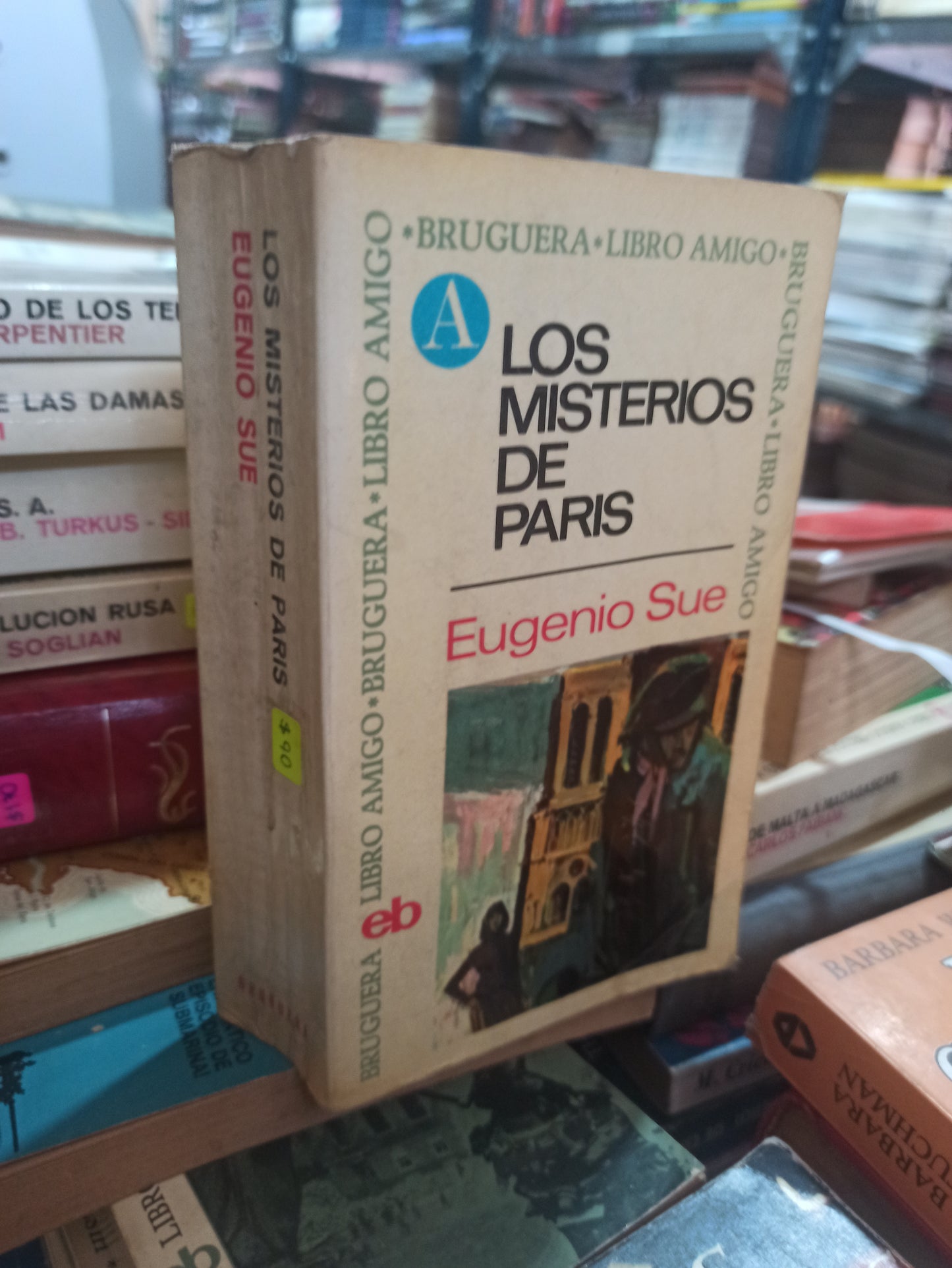LOS MISTERIOS DE PARIS EUGENIO SUE USADO NOVELAS ALDAMA