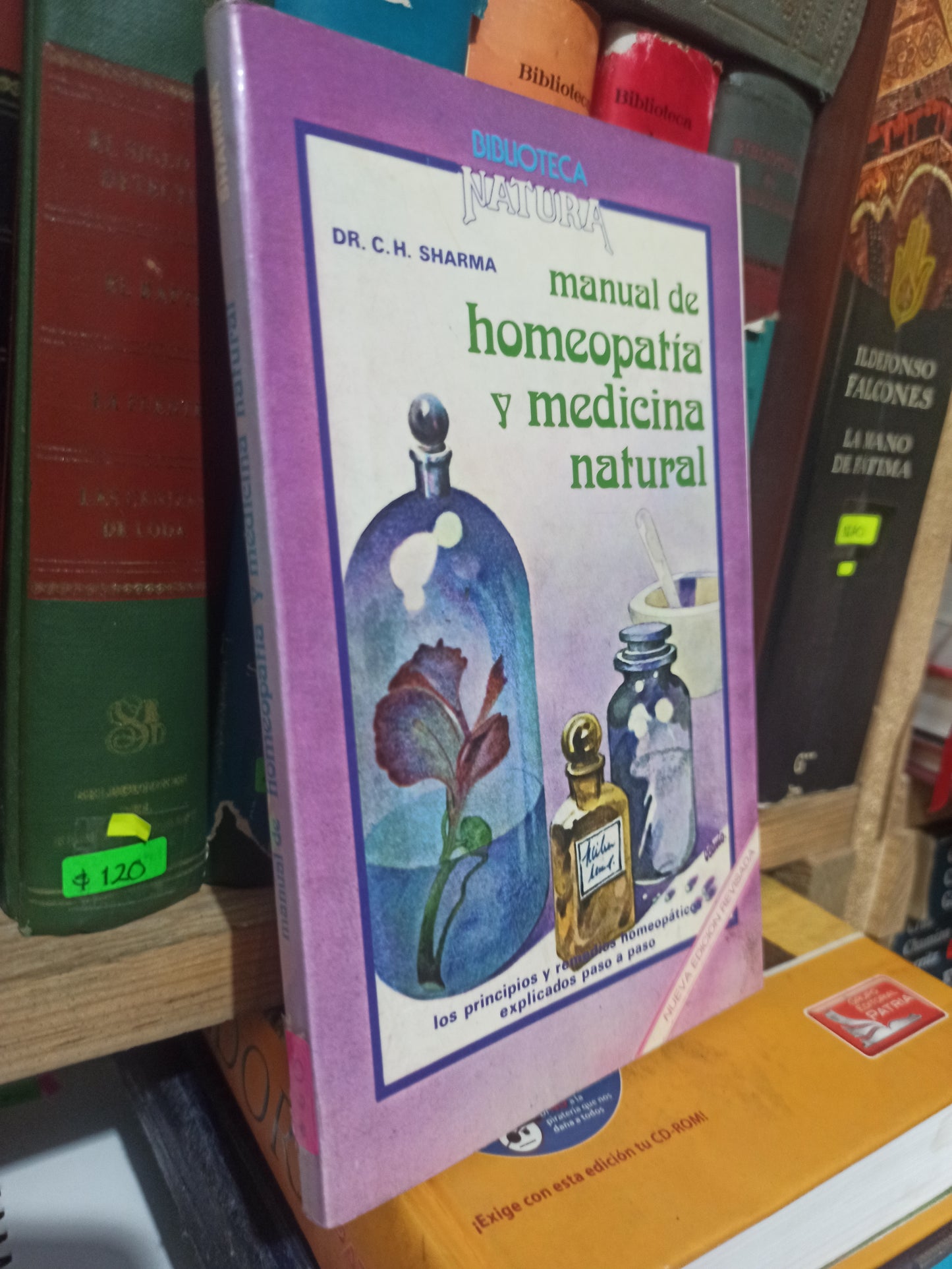 MANUAL DE HOMEOPATIA Y MEDICINA NATURAL POR C. H. SHARMA USADO SALUD JUÁREZ