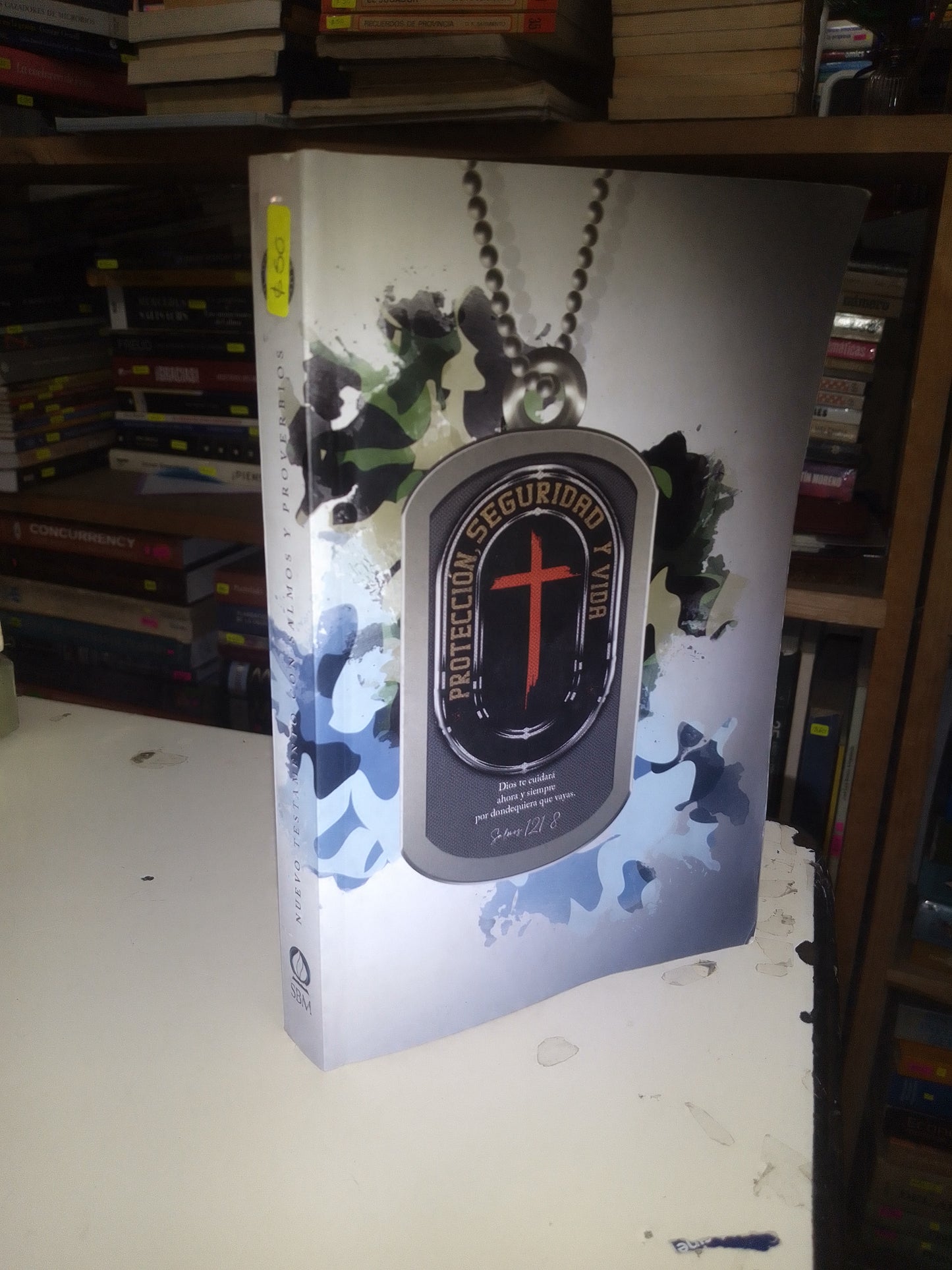 NUEVO TESTAMENTO CON SALMOS Y PROVERBIOS USADO RELIGION LITERARIO 207