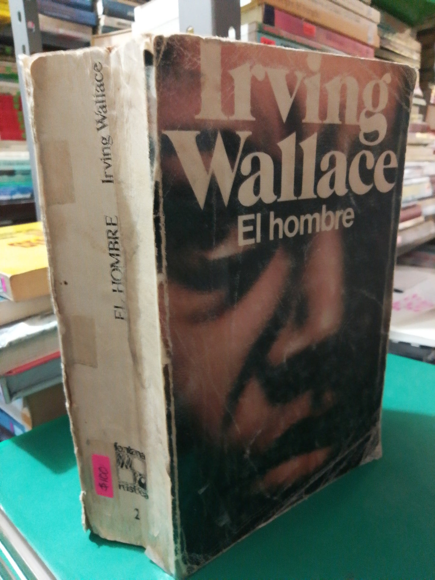 EL HOMBRE POR IRVING WALLACE USADO NOVELA JUAREZ