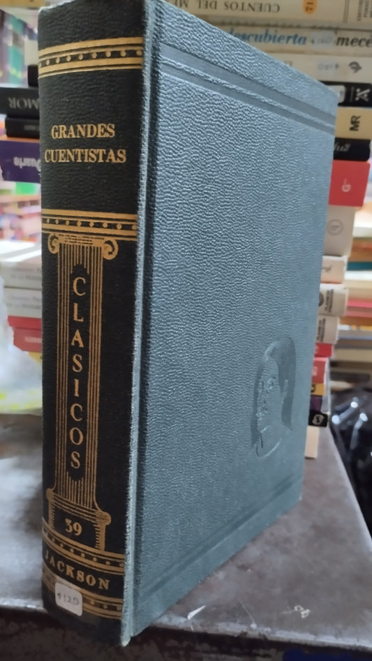 GRANDES CUENTISTAS POR EDITORIAL JACKSON LIBRO USADO NOVELAS ALDAMA