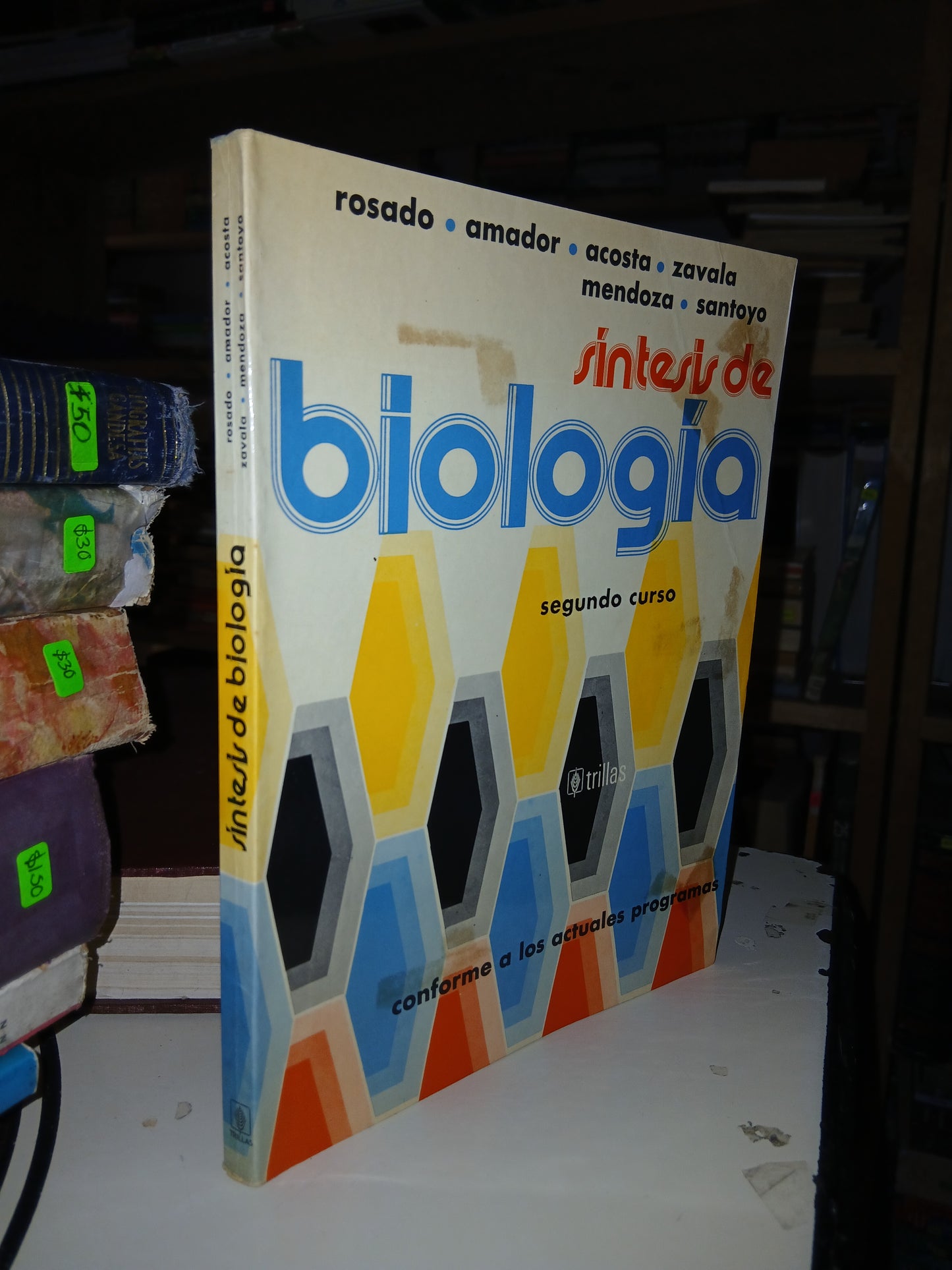 SÍNTESIS DE BIOLOGÍA SEGUNDO CURSO (VARIOS AUTORES) USADO BIOLOGÍA LITERARIO 207