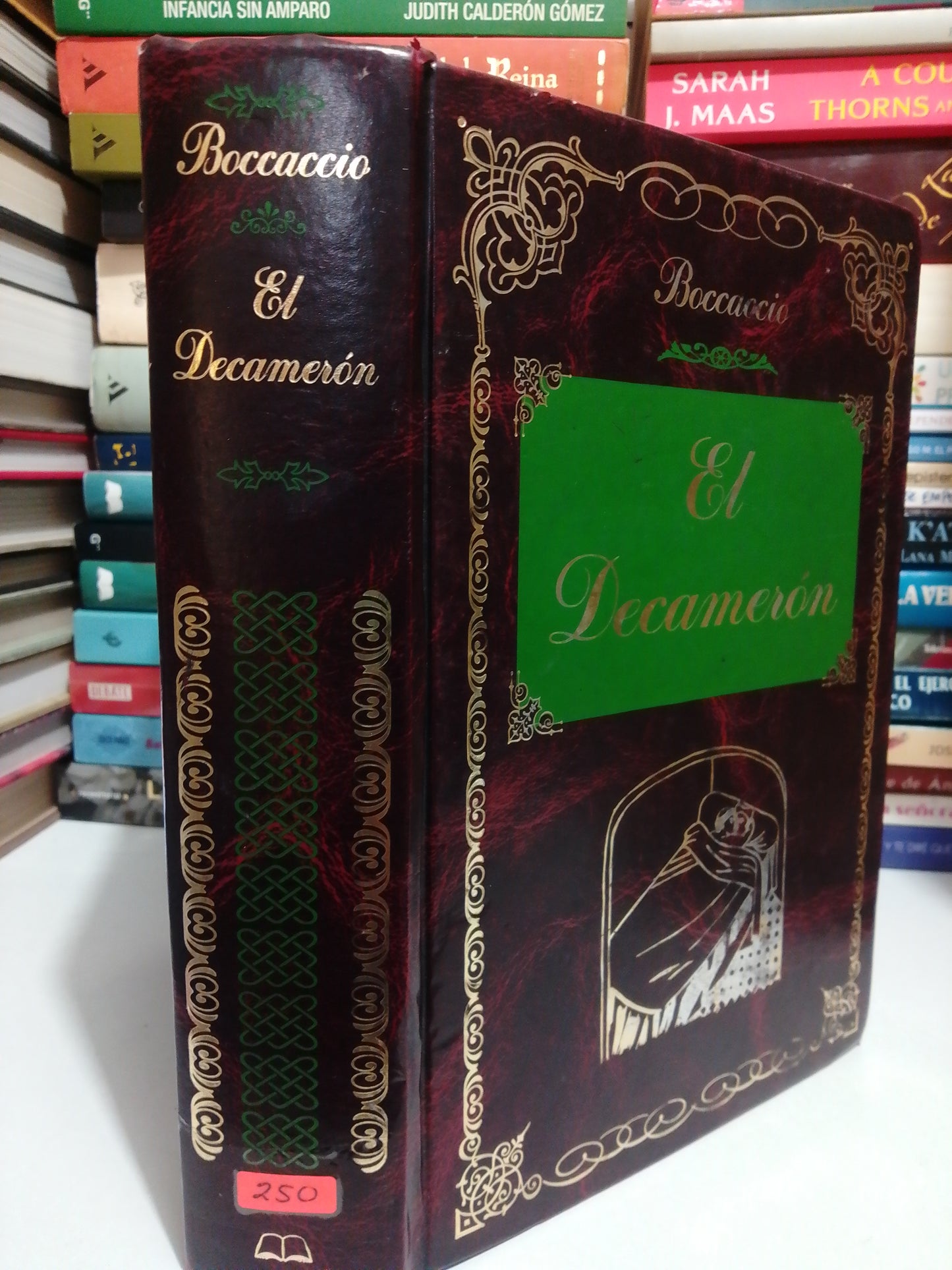 EL DECAMERÓN POR JUAN BOCCACCIO USADO NOVELA JUÁREZ