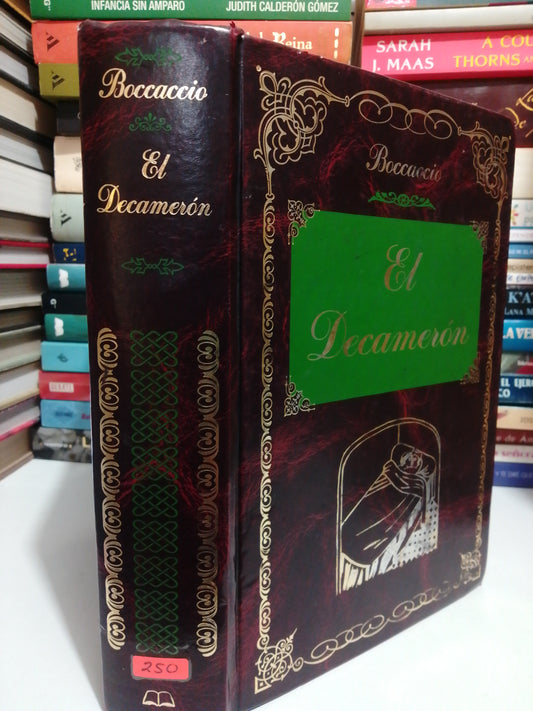 EL DECAMERÓN POR JUAN BOCCACCIO USADO NOVELA JUÁREZ