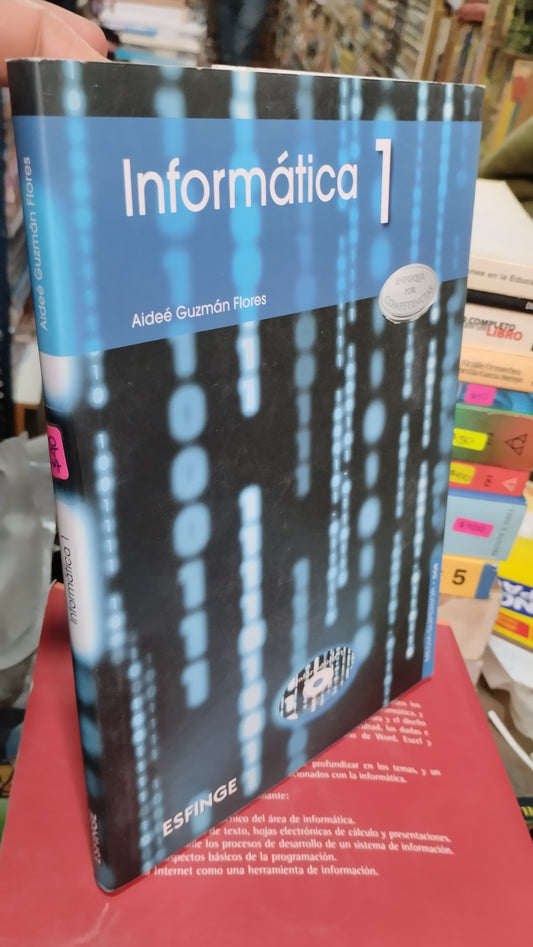 INFORMATICA 1 POR AIDEE GUZMAN FLORES LIBRO USADO COMPUTACION ALDAMA